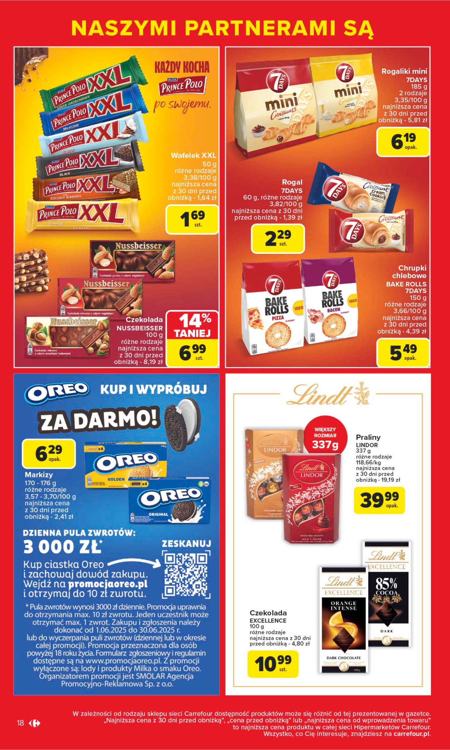 carrefour - Gazetka Carrefour - Markowe okazje czekają ważna od 09.06. - 21.06. - page: 18 carrefour - Gazetka Carrefour - Markowe okazje czekają ważna od 09.06. - 21.06. - page: 18