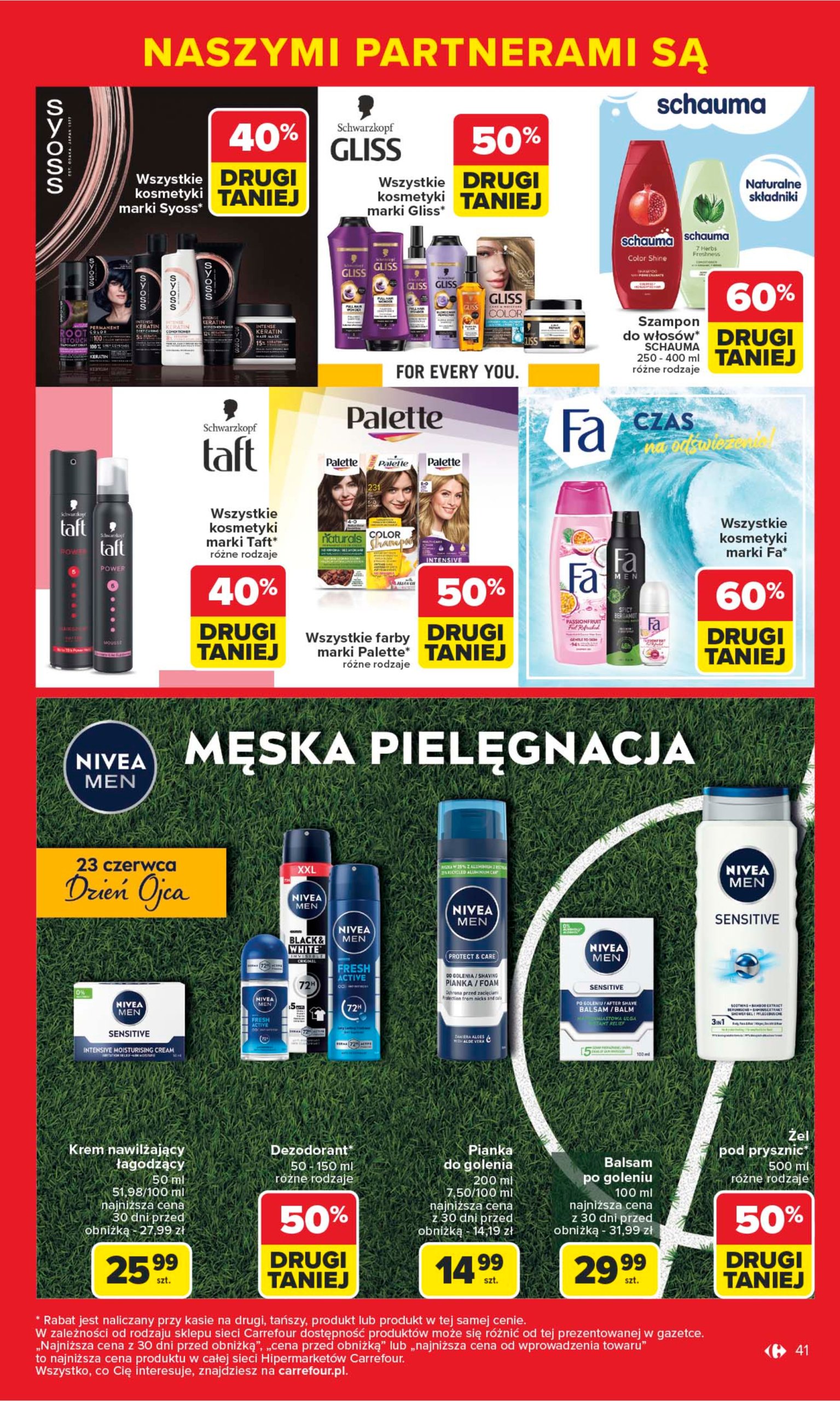carrefour - Gazetka Carrefour - Markowe okazje czekają ważna od 09.06. - 21.06. - page: 41 carrefour - Gazetka Carrefour - Markowe okazje czekają ważna od 09.06. - 21.06. - page: 41