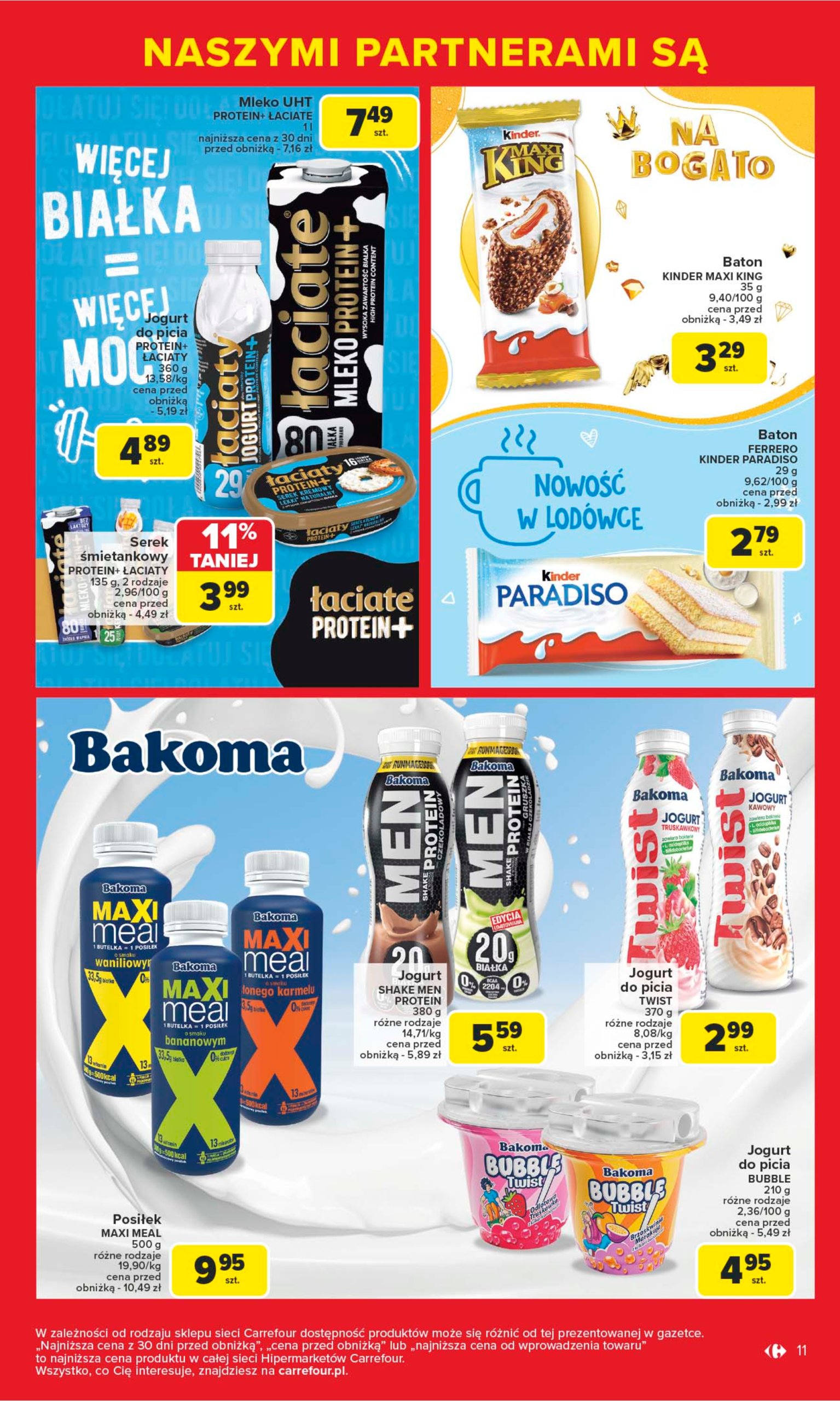 carrefour - Gazetka Carrefour - Markowe okazje czekają ważna od 09.06. - 21.06. - page: 11 carrefour - Gazetka Carrefour - Markowe okazje czekają ważna od 09.06. - 21.06. - page: 11