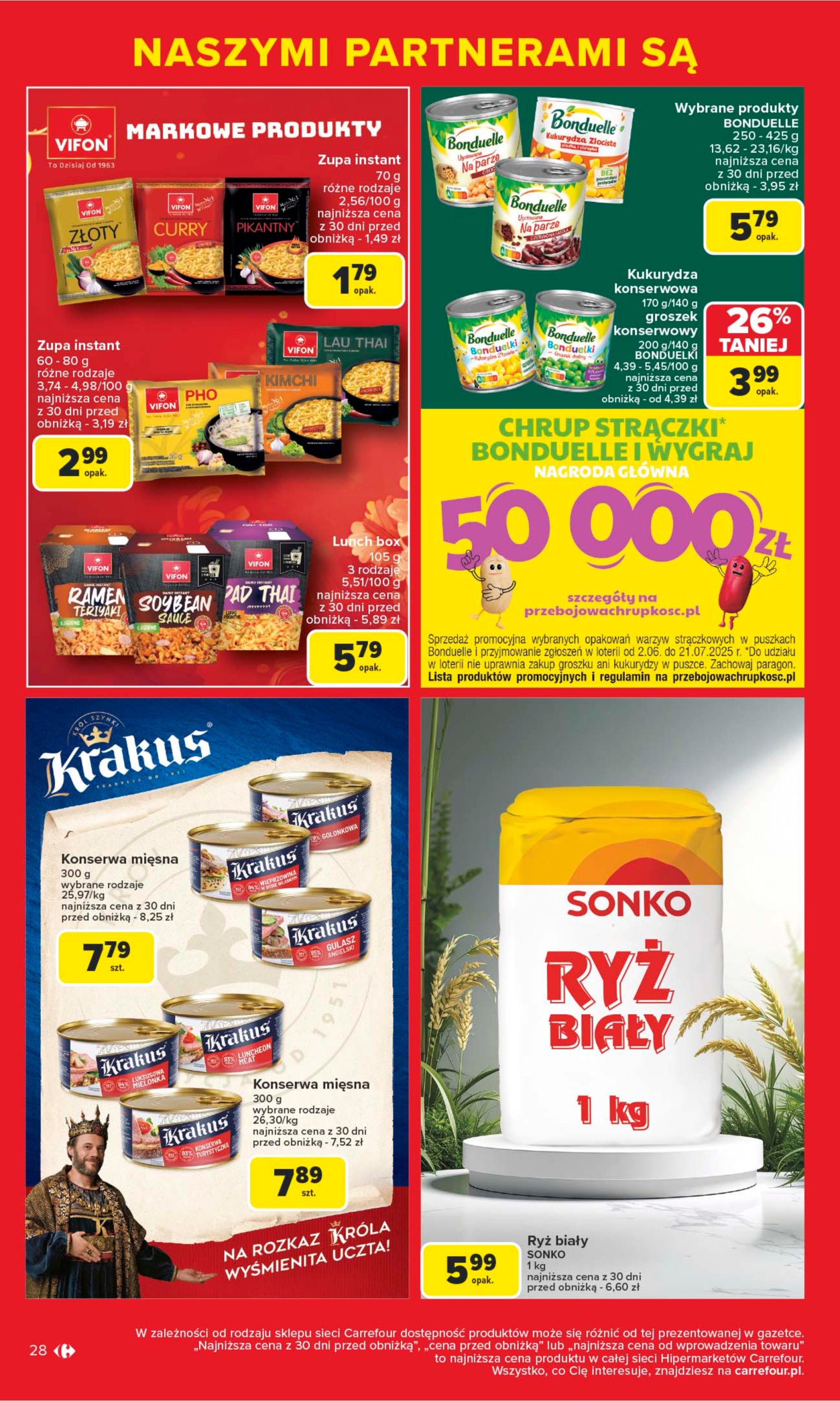 carrefour - Gazetka Carrefour - Markowe okazje czekają ważna od 09.06. - 21.06. - page: 28 carrefour - Gazetka Carrefour - Markowe okazje czekają ważna od 09.06. - 21.06. - page: 28