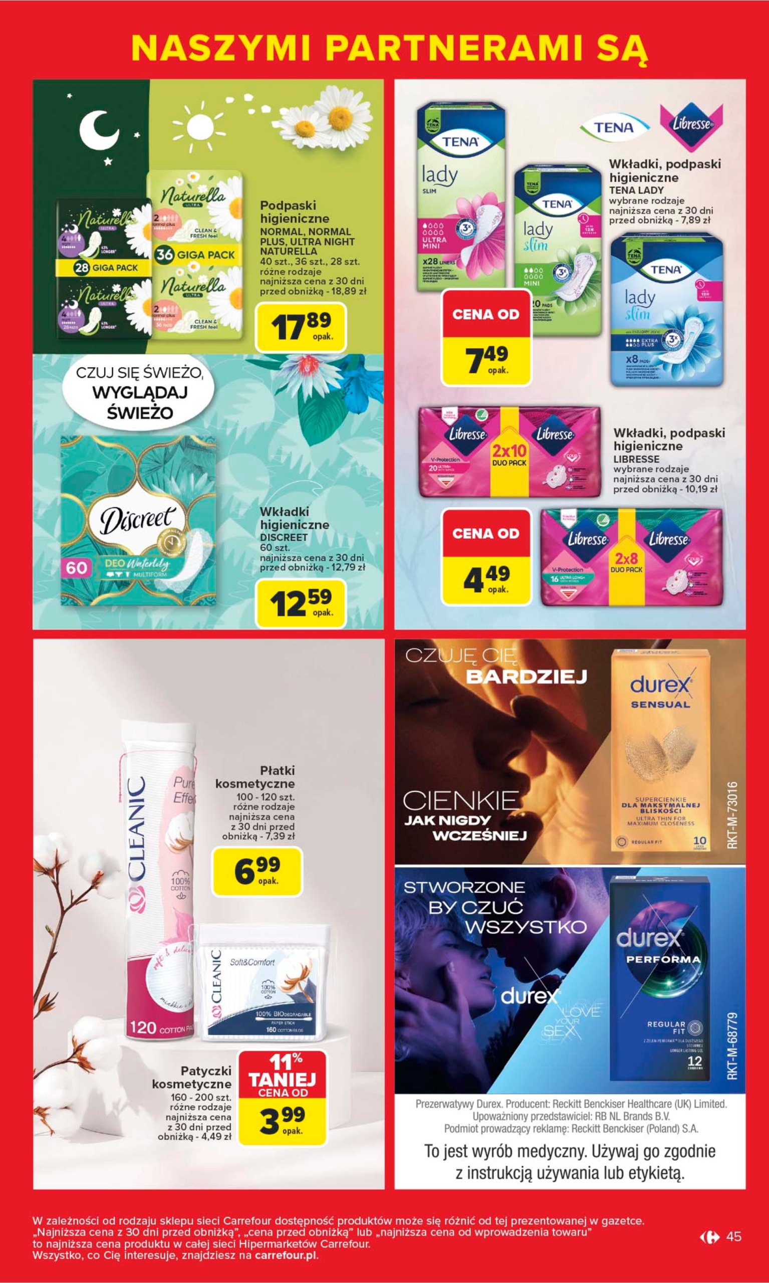 carrefour - Gazetka Carrefour - Markowe okazje czekają ważna od 09.06. - 21.06. - page: 45 carrefour - Gazetka Carrefour - Markowe okazje czekają ważna od 09.06. - 21.06. - page: 45