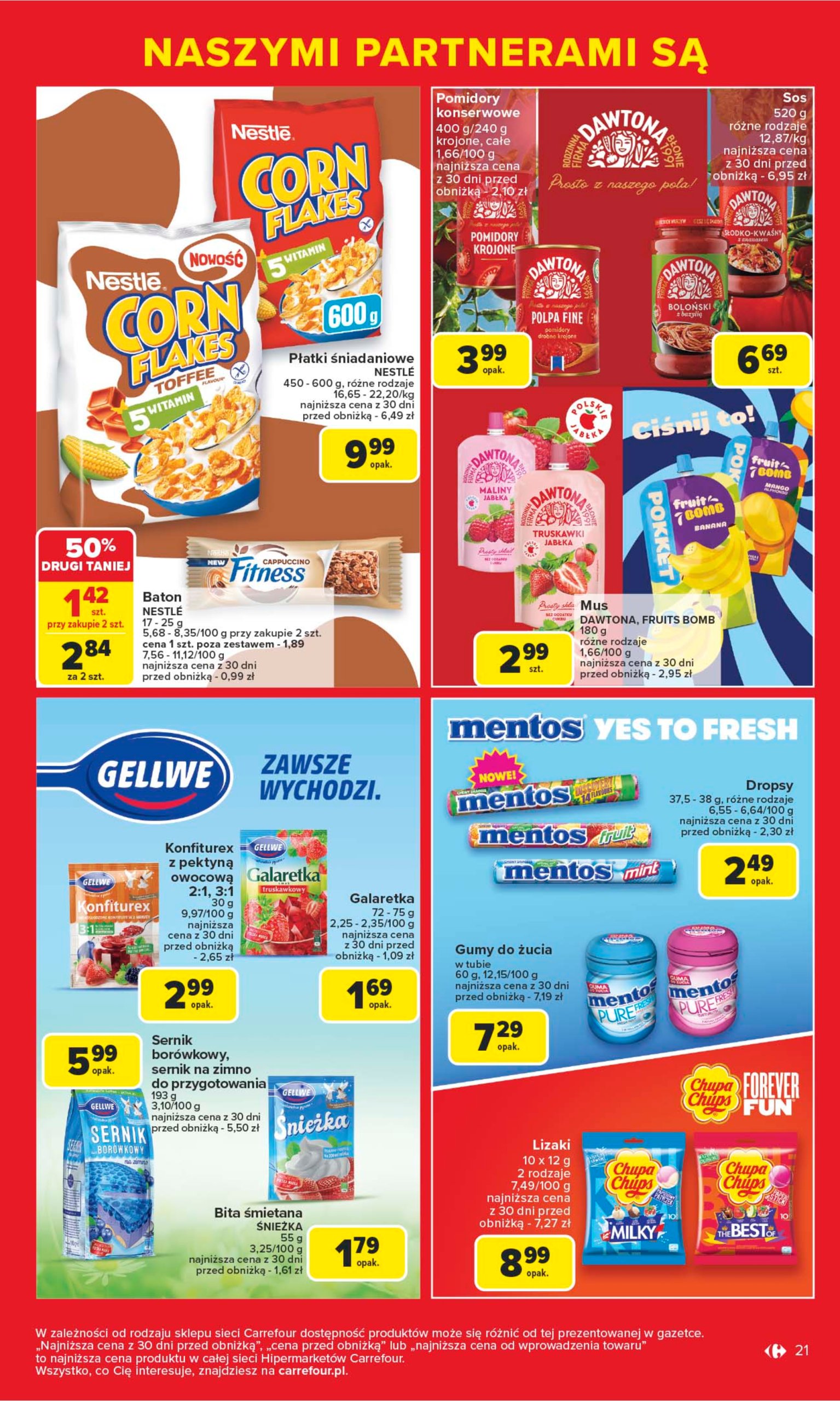 carrefour - Gazetka Carrefour - Markowe okazje czekają ważna od 09.06. - 21.06. - page: 21 carrefour - Gazetka Carrefour - Markowe okazje czekają ważna od 09.06. - 21.06. - page: 21