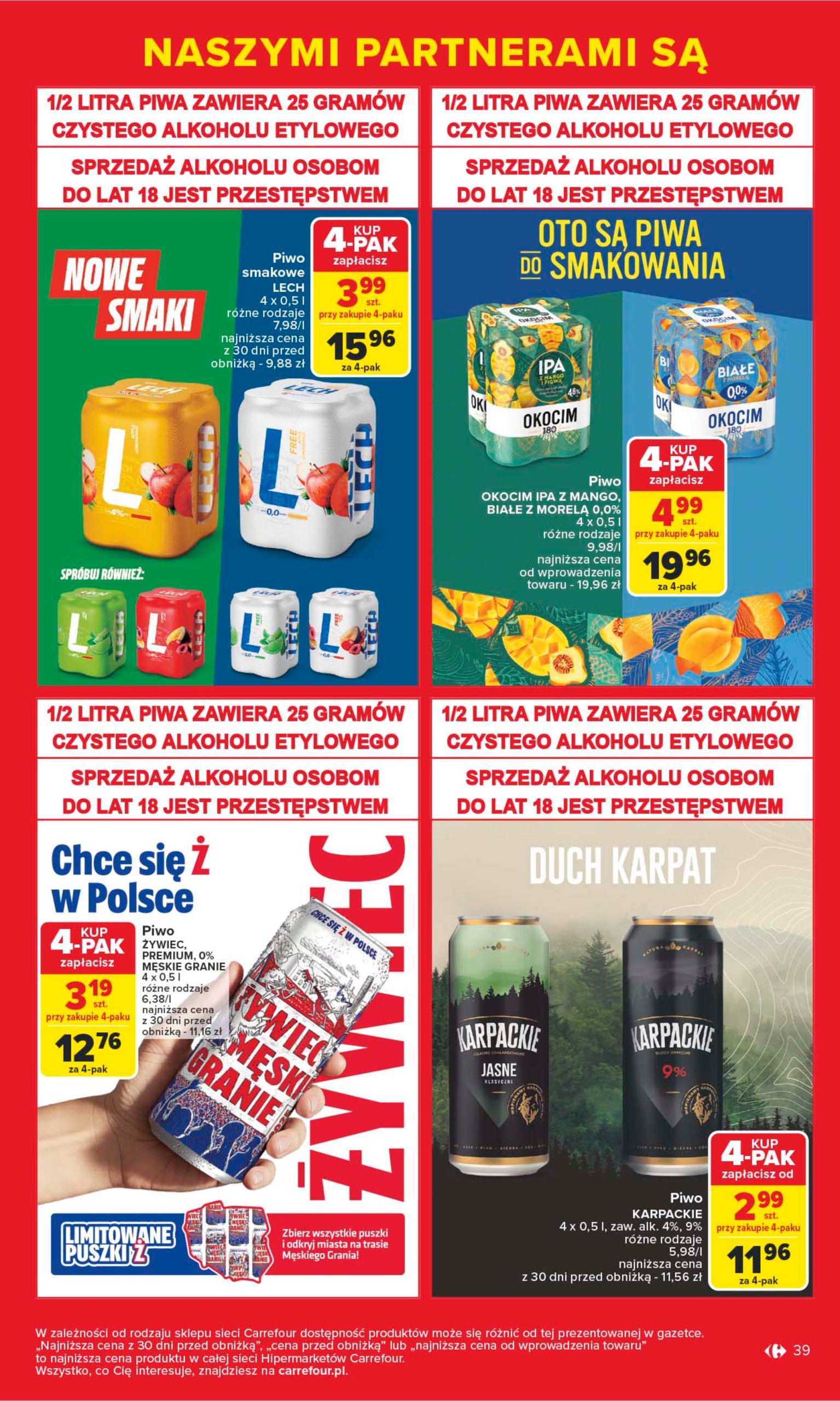 carrefour - Gazetka Carrefour - Markowe okazje czekają ważna od 09.06. - 21.06. - page: 39 carrefour - Gazetka Carrefour - Markowe okazje czekają ważna od 09.06. - 21.06. - page: 39