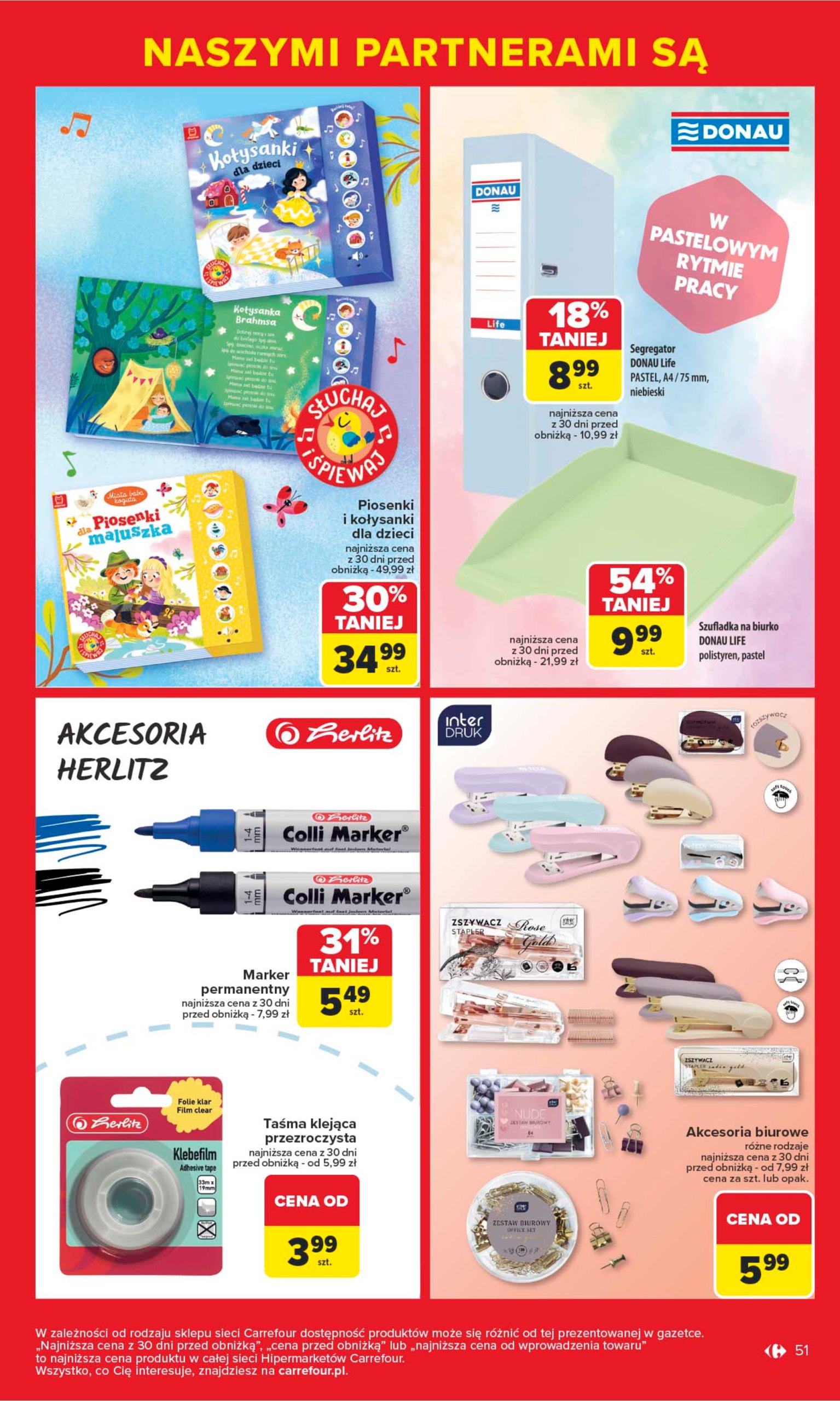 carrefour - Gazetka Carrefour - Markowe okazje czekają ważna od 09.06. - 21.06. - page: 51 carrefour - Gazetka Carrefour - Markowe okazje czekają ważna od 09.06. - 21.06. - page: 51