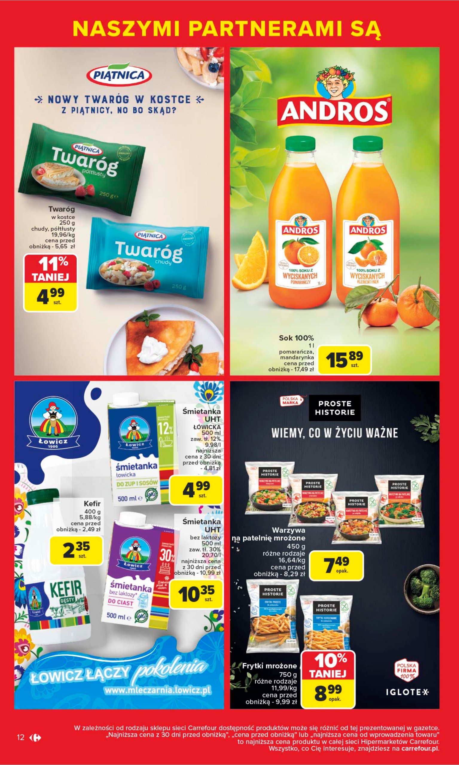 carrefour - Gazetka Carrefour - Markowe okazje czekają ważna od 09.06. - 21.06. - page: 12 carrefour - Gazetka Carrefour - Markowe okazje czekają ważna od 09.06. - 21.06. - page: 12