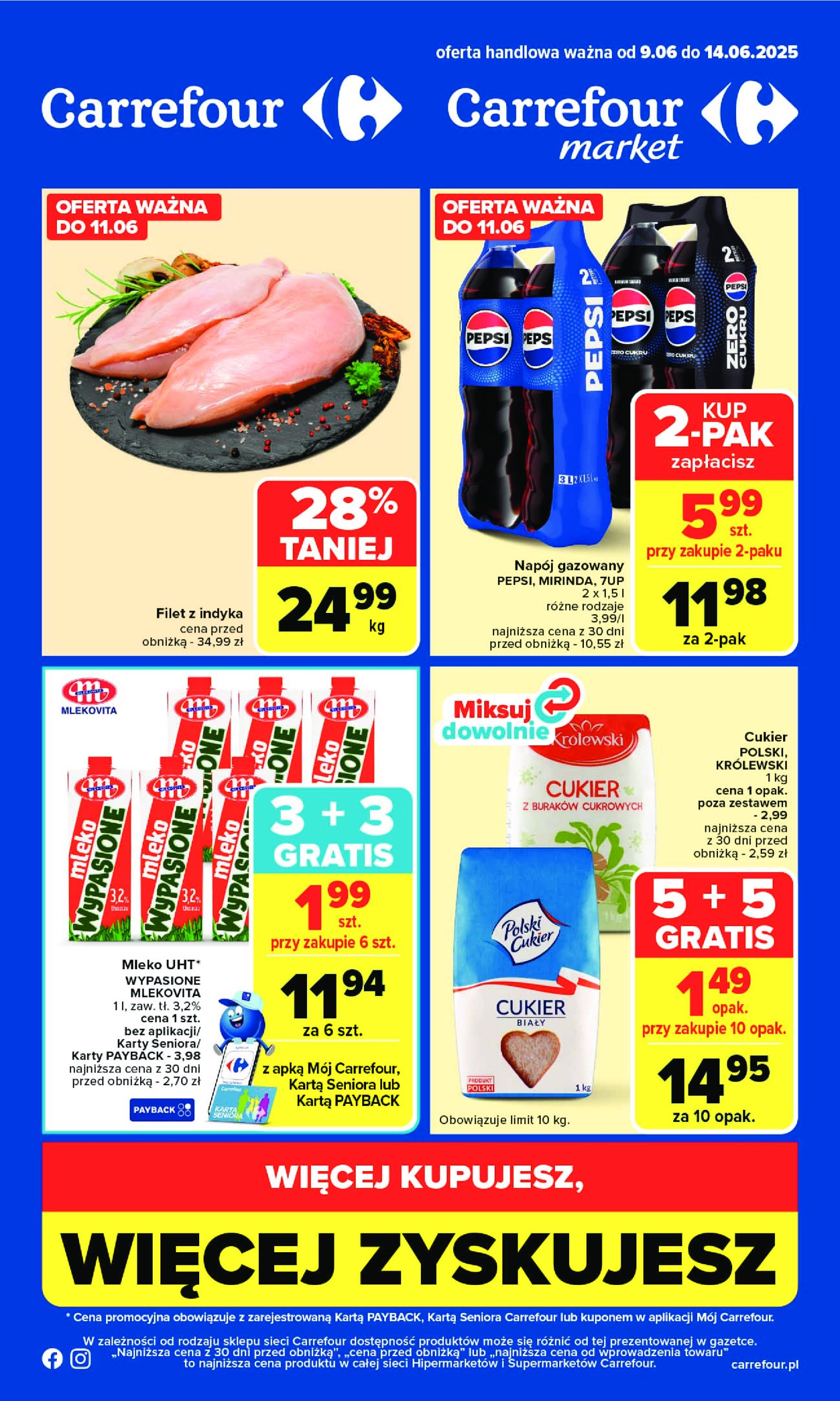 carrefour - Gazetka Carrefour ważna od 09.06. - 14.06.