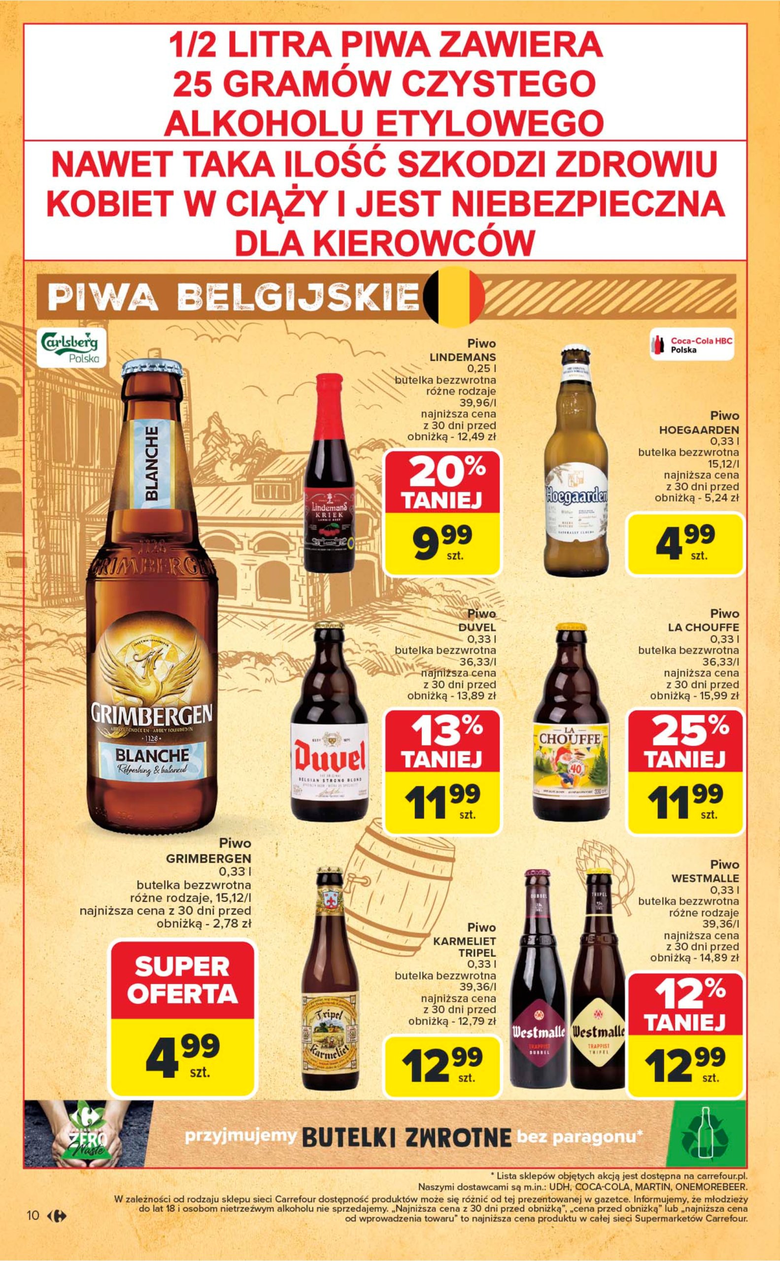 carrefour - Gazetka Carrefour Market - Festiwal piwa ważna od 16.06. - 29.06. - page: 10