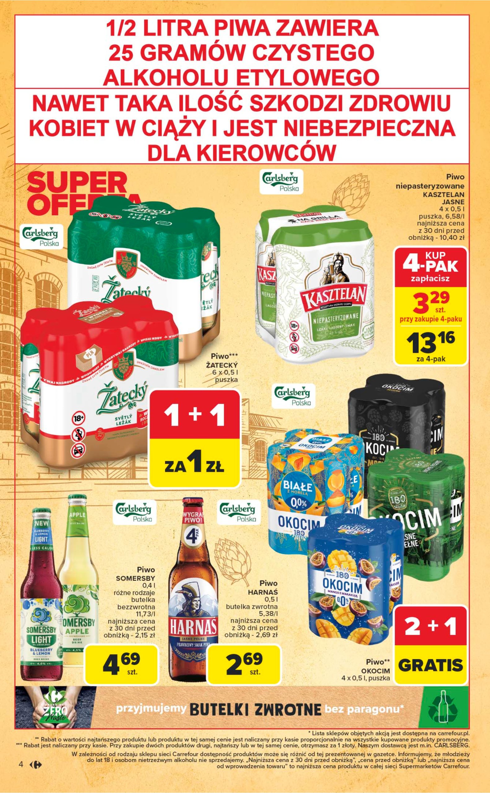 carrefour - Gazetka Carrefour Market - Festiwal piwa ważna od 16.06. - 29.06. - page: 4
