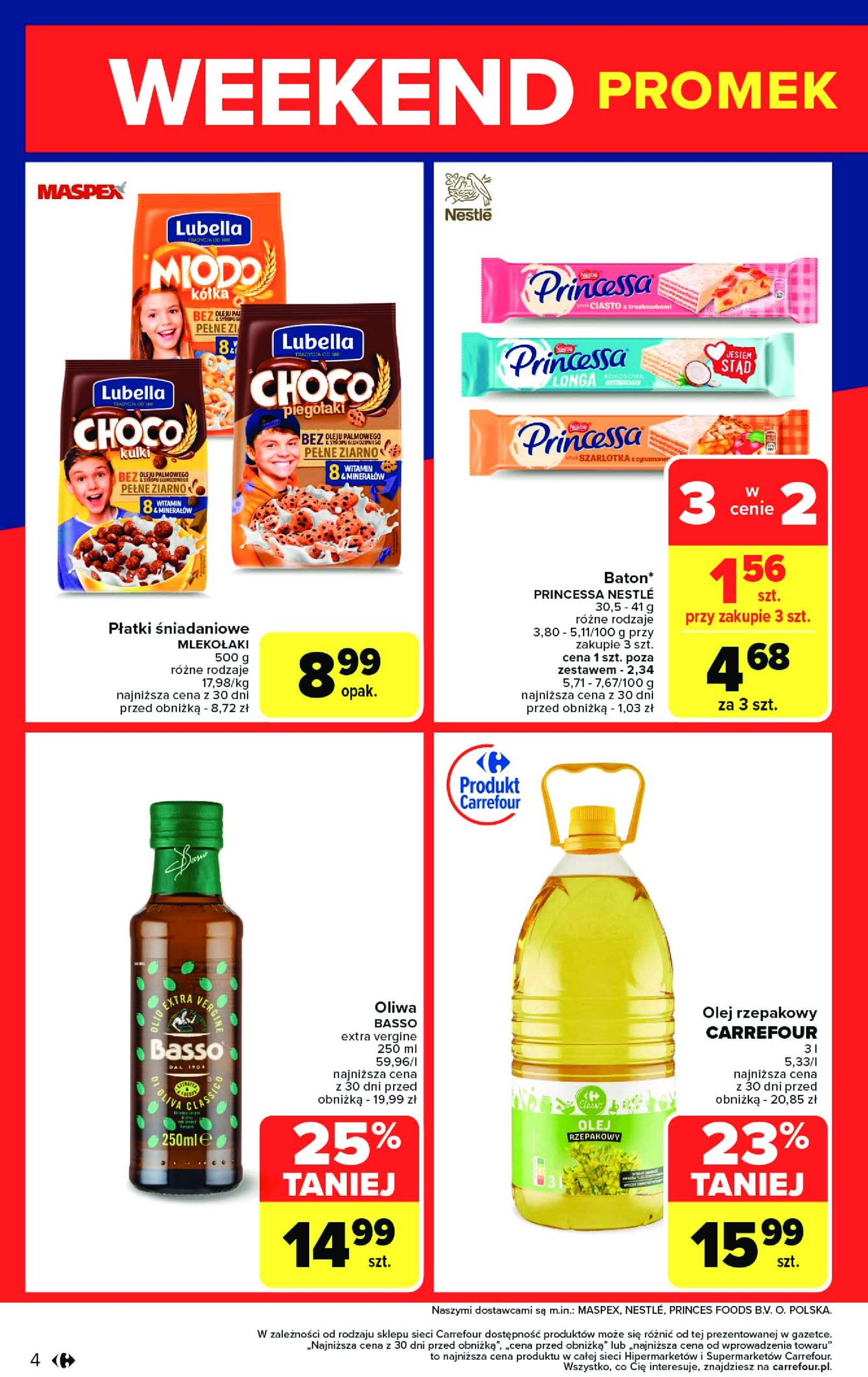 carrefour - Gazetka Carrefour - Weekend promek już od czwartku ważna od 12.06. - 14.06. - page: 4