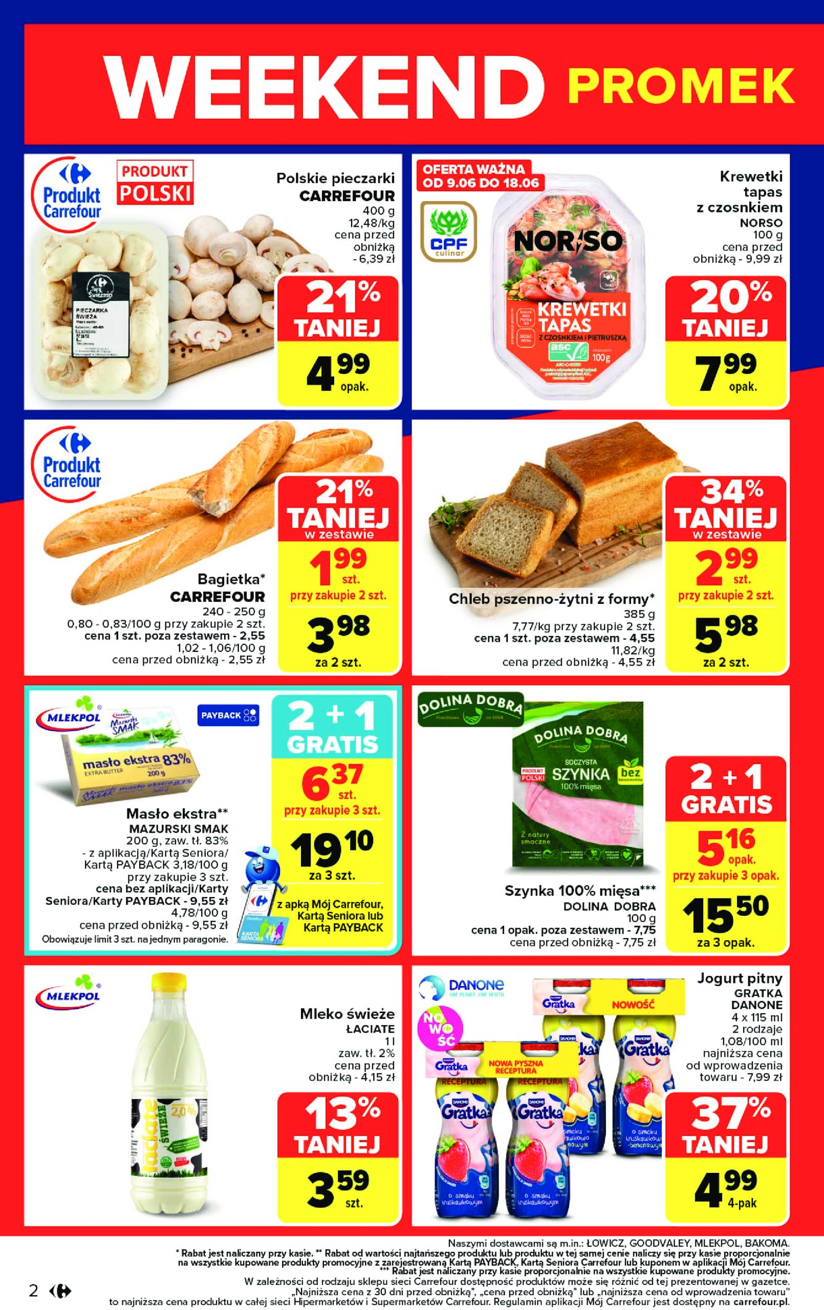 carrefour - Gazetka Carrefour - Weekend promek już od czwartku ważna od 12.06. - 14.06. - page: 2