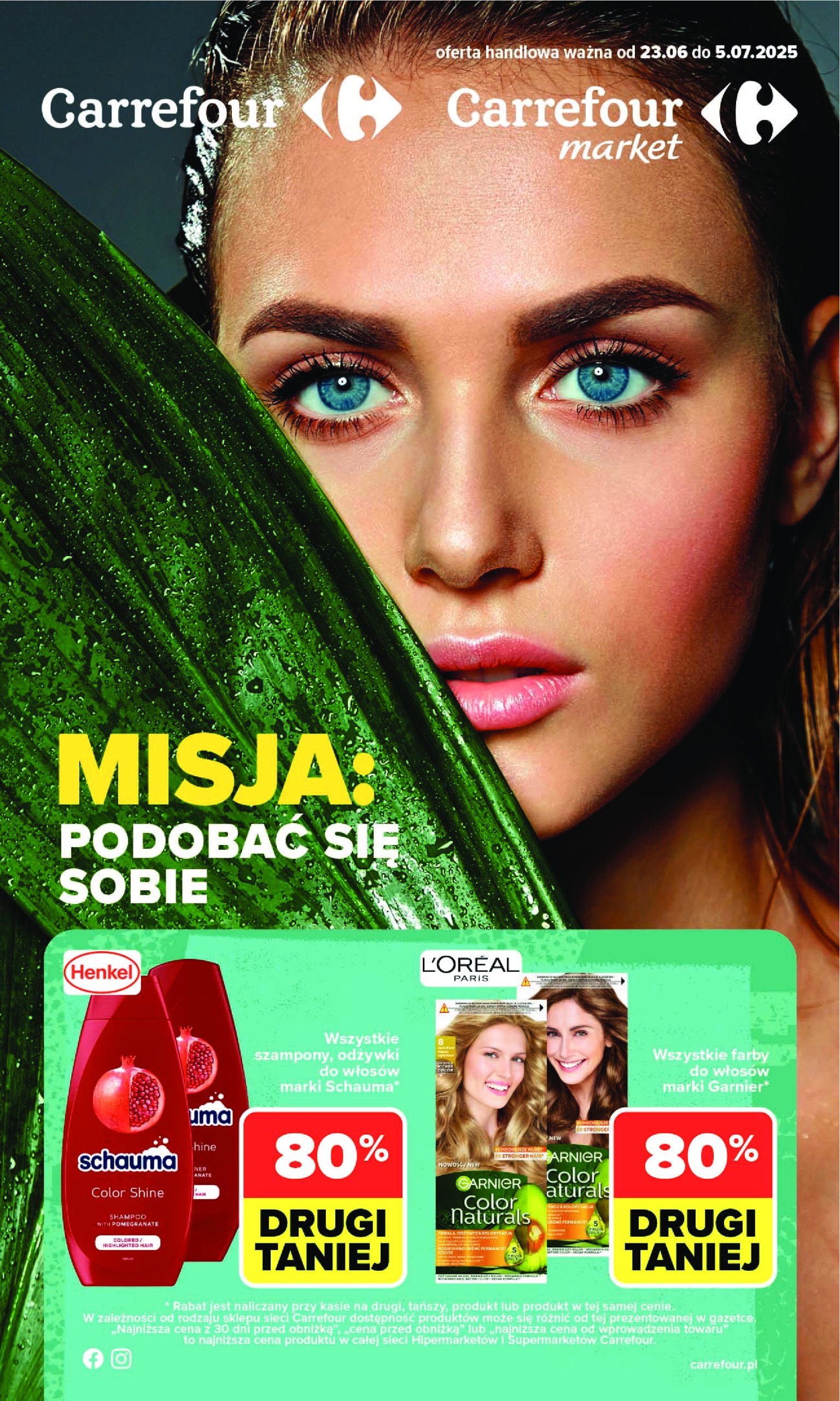 carrefour - Gazetka Carrefour - Podobać się sobie ważna od 23.06. - 05.07.