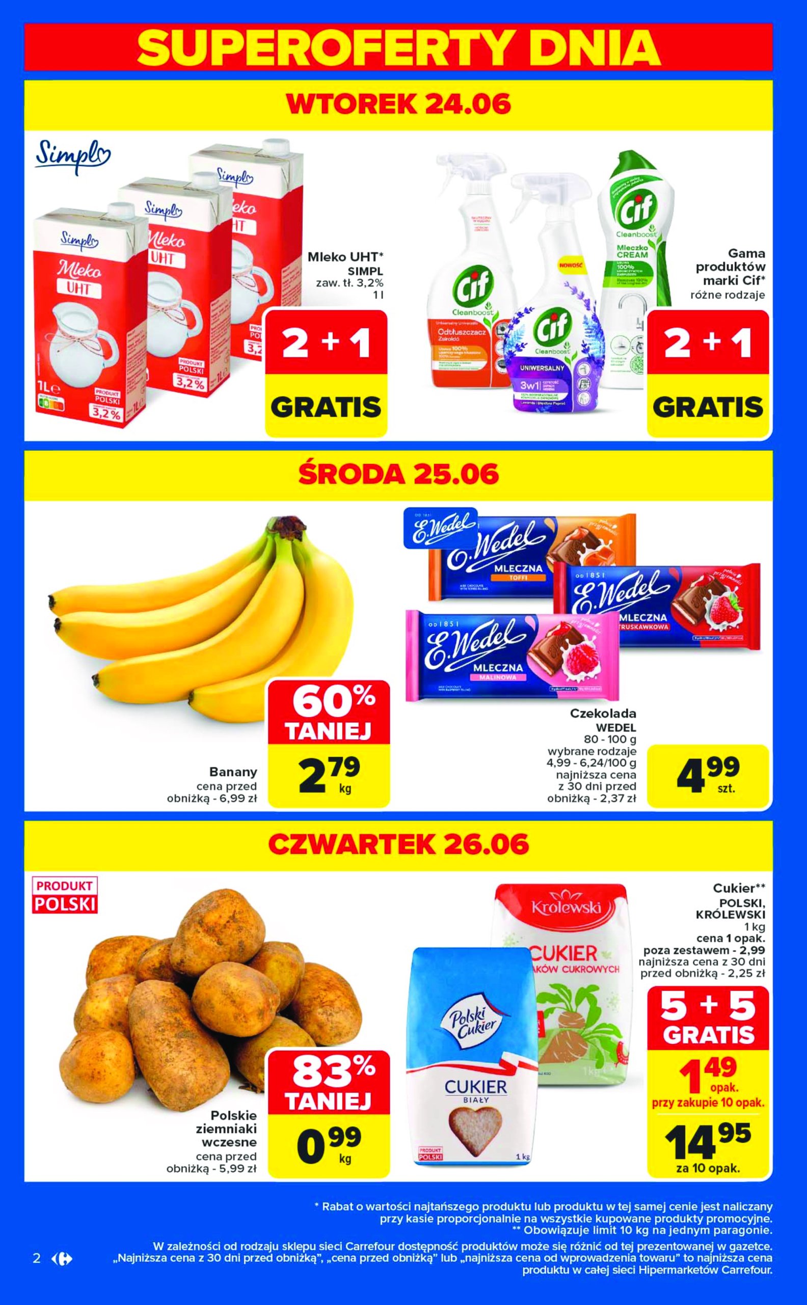carrefour - Gazetka Carrefour - Twoje okazje Carrefour Poznań ważna od 23.06. - 29.06. - page: 2