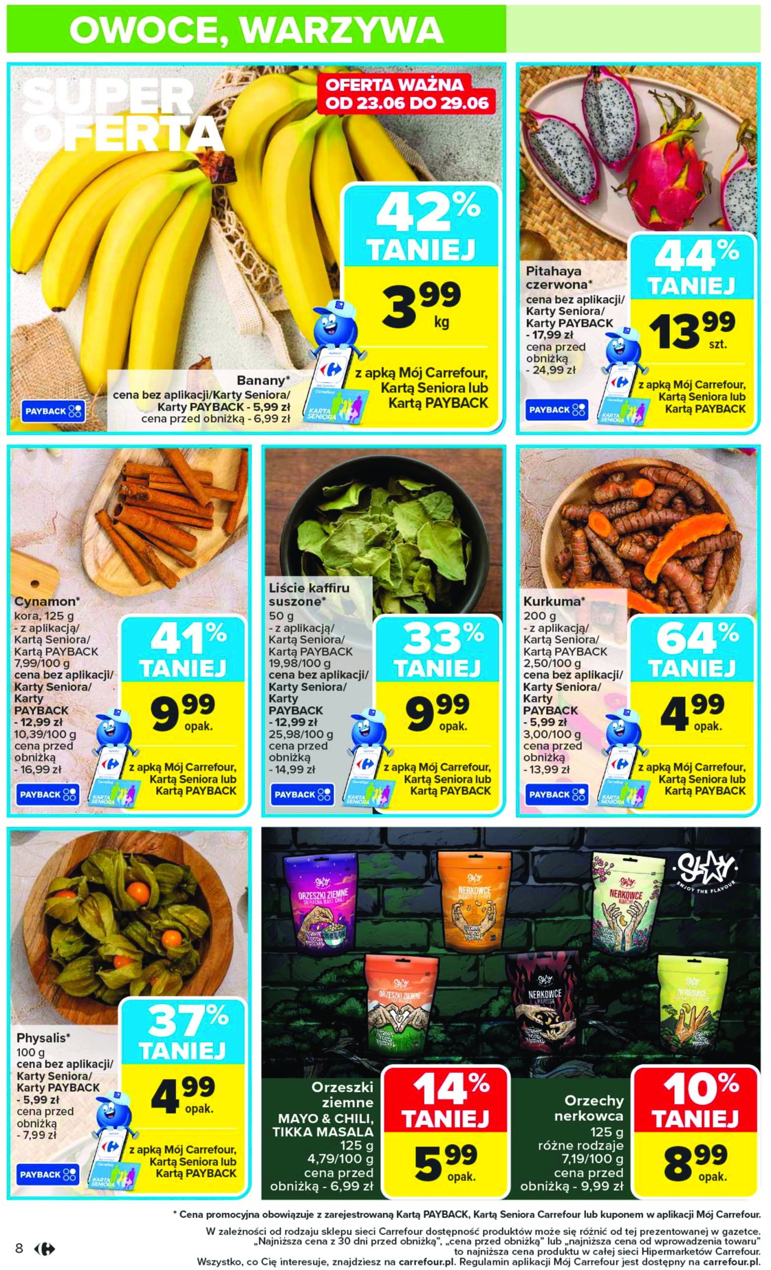 carrefour - Gazetka Carrefour - Twoje okazje Carrefour Poznań ważna od 23.06. - 29.06. - page: 8