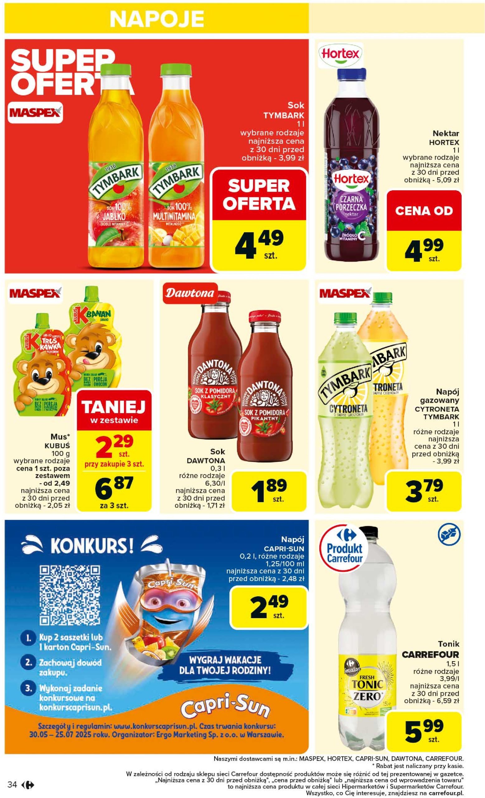carrefour - Gazetka Carrefour ważna od 23.06. - 29.06. - page: 36 carrefour - Gazetka Carrefour ważna od 23.06. - 29.06. - page: 36