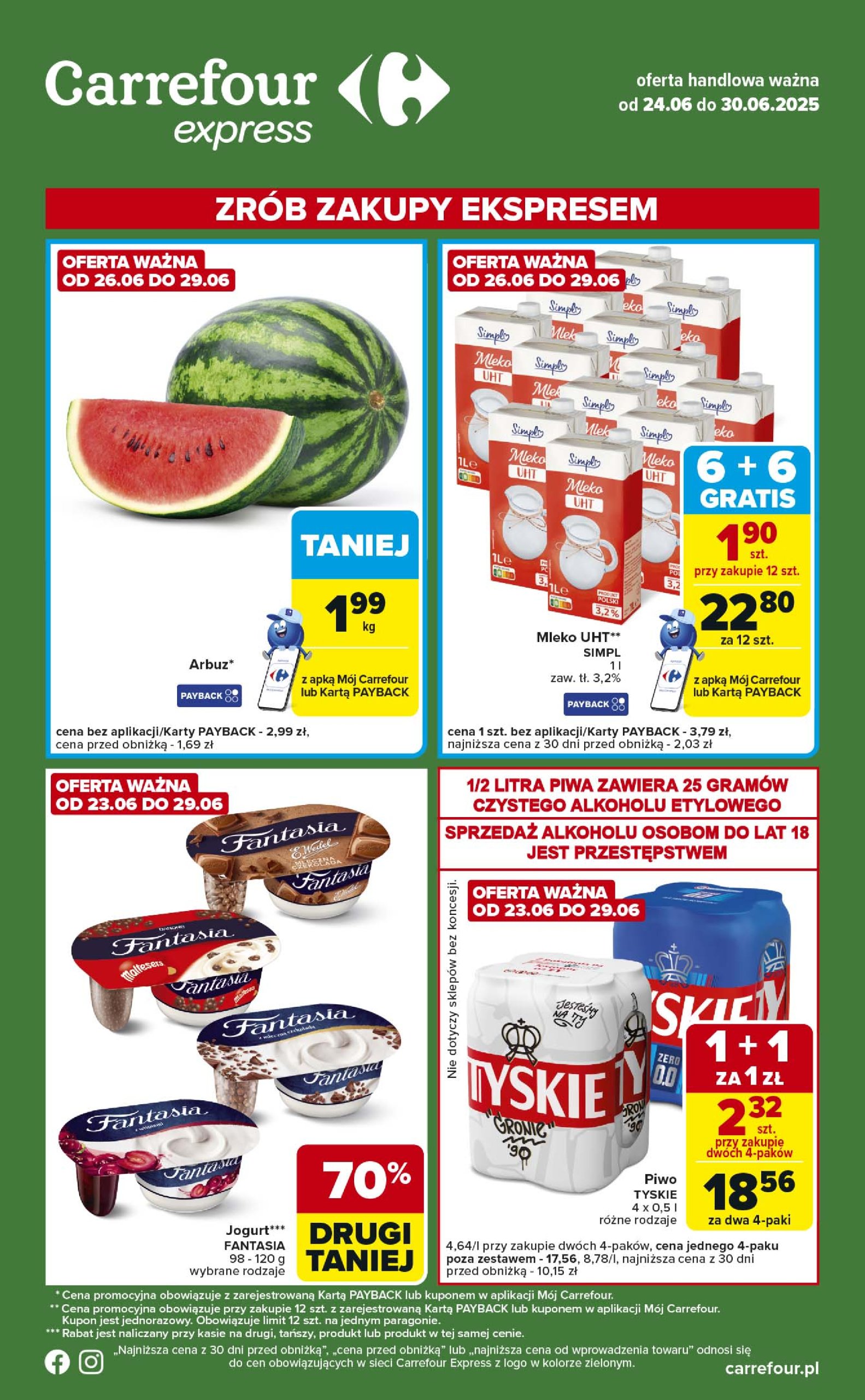 carrefour - Gazetka Carrefour - Express 2 ważna od 24.06. - 30.06.