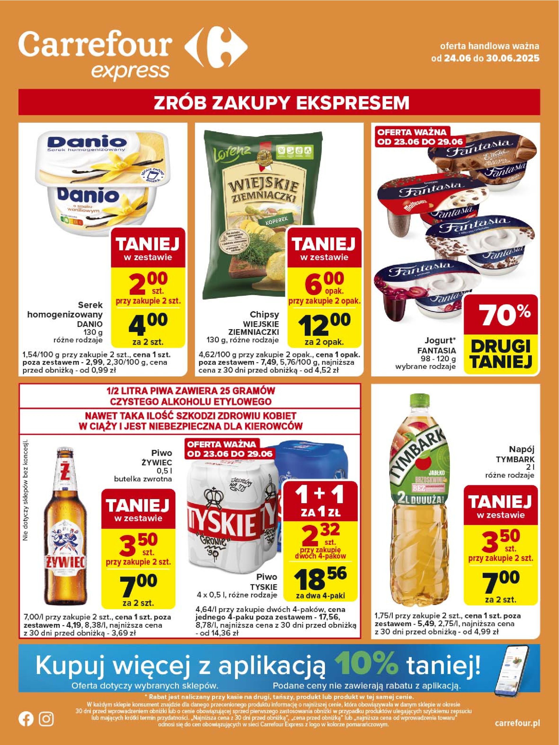 carrefour - Gazetka Carrefour - Express 1 ważna od 24.06. - 30.06.