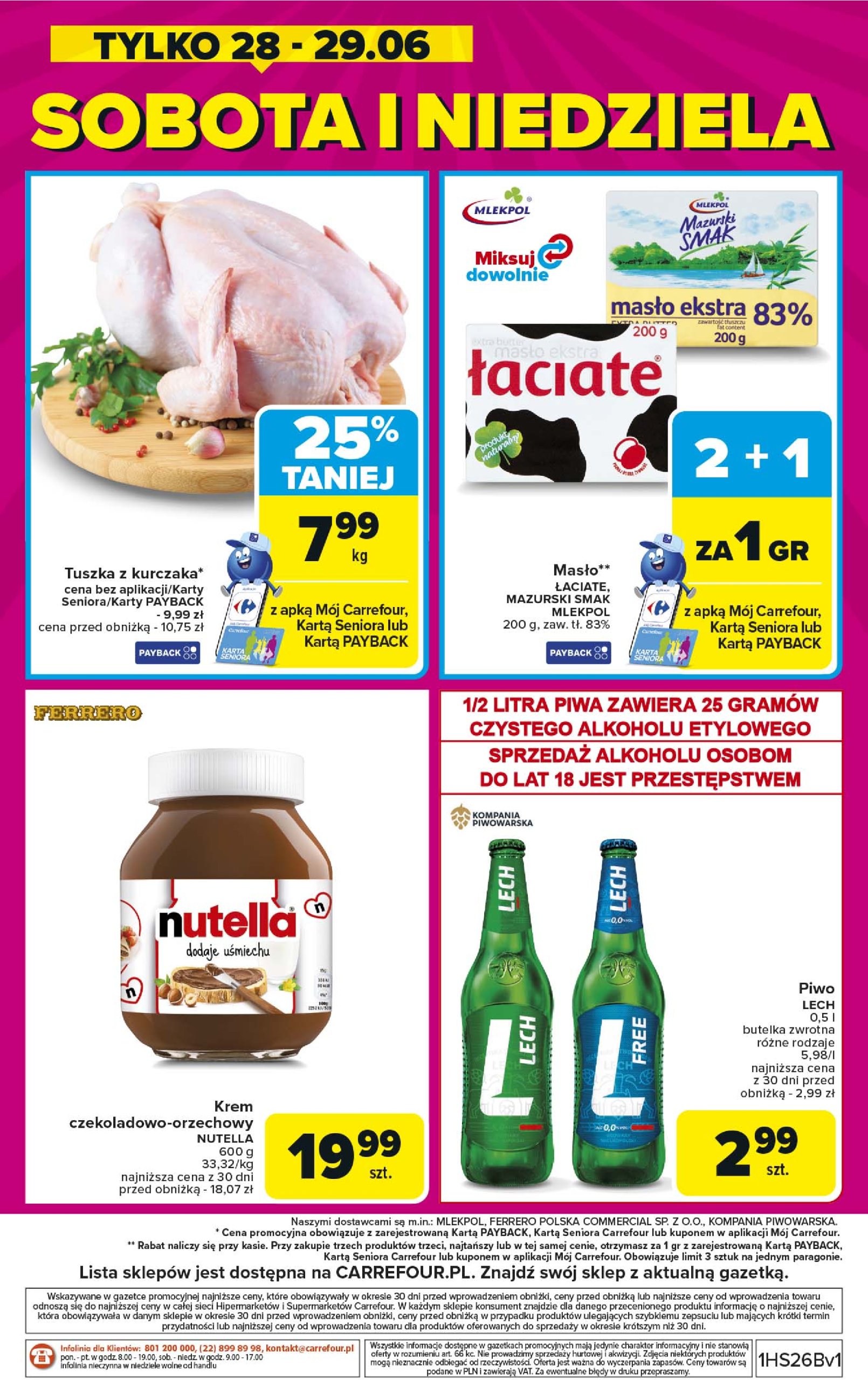 carrefour - Gazetka Carrefour - Weekend promek ważna od 26.06. - 29.06. - page: 8