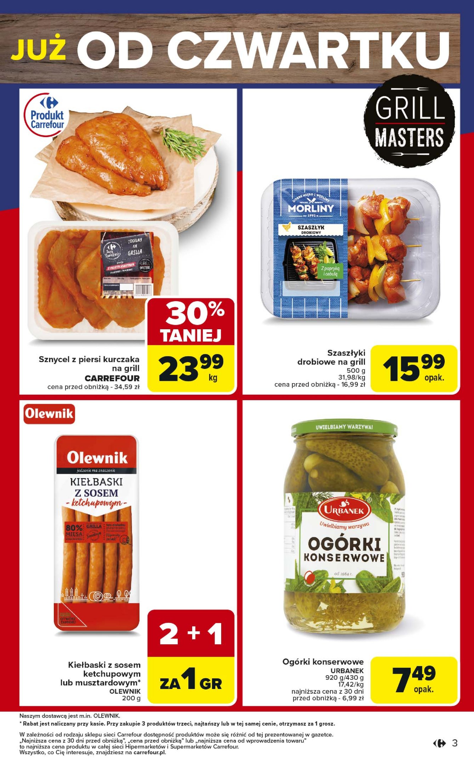 carrefour - Gazetka Carrefour - Weekend promek ważna od 26.06. - 29.06. - page: 3