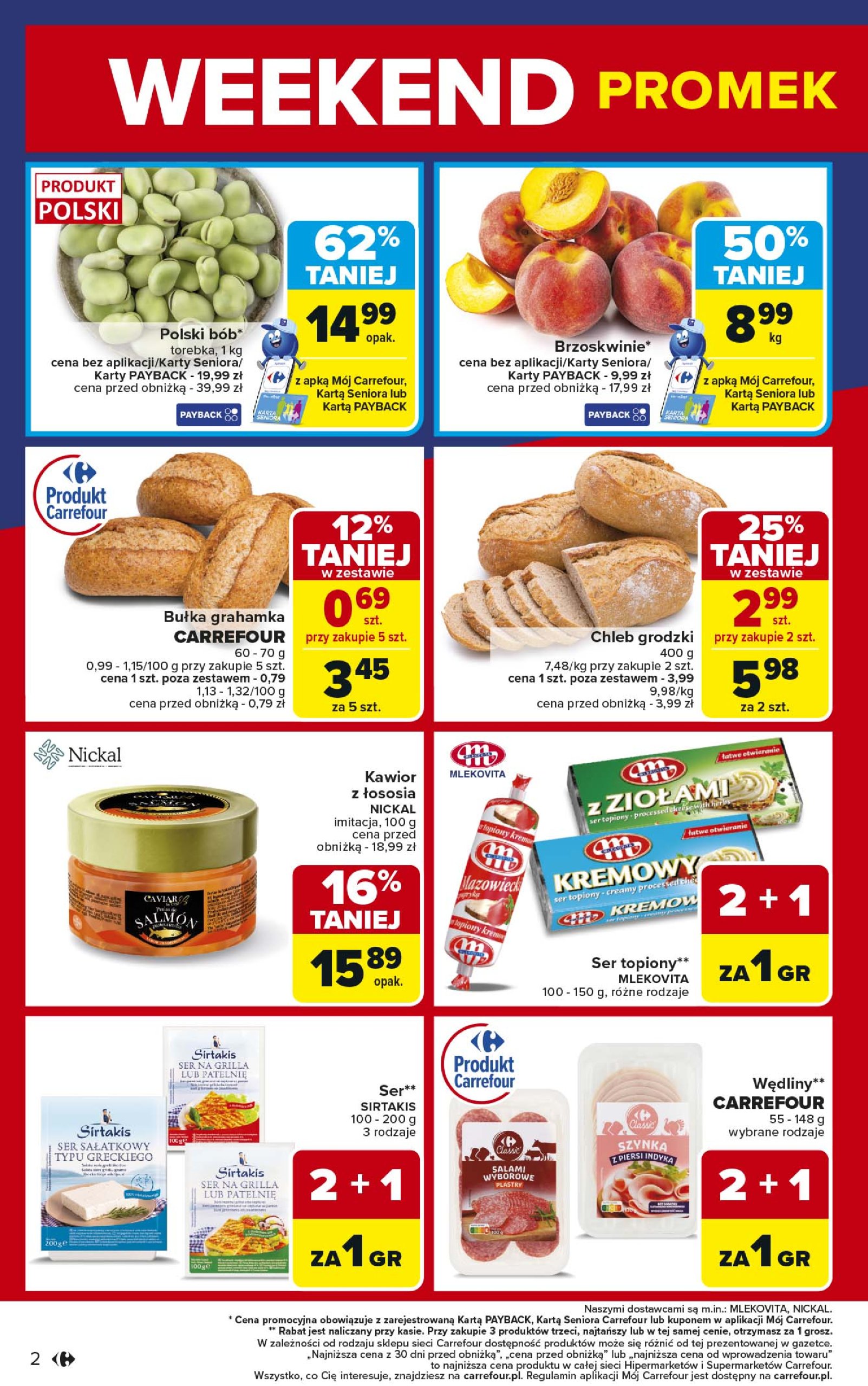 carrefour - Gazetka Carrefour - Weekend promek ważna od 26.06. - 29.06. - page: 2