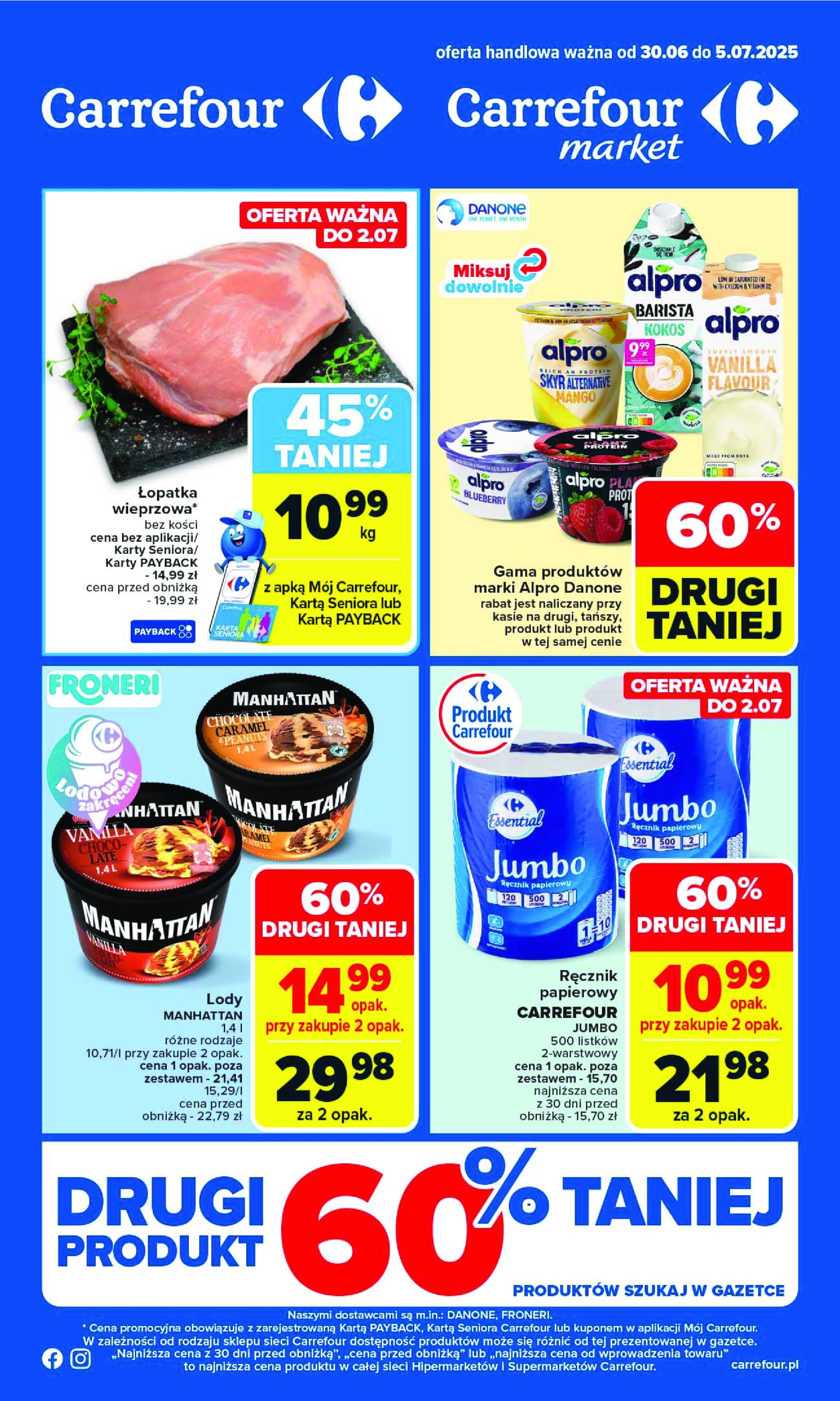 carrefour - Gazetka Carrefour ważna od 30.06. - 05.07.