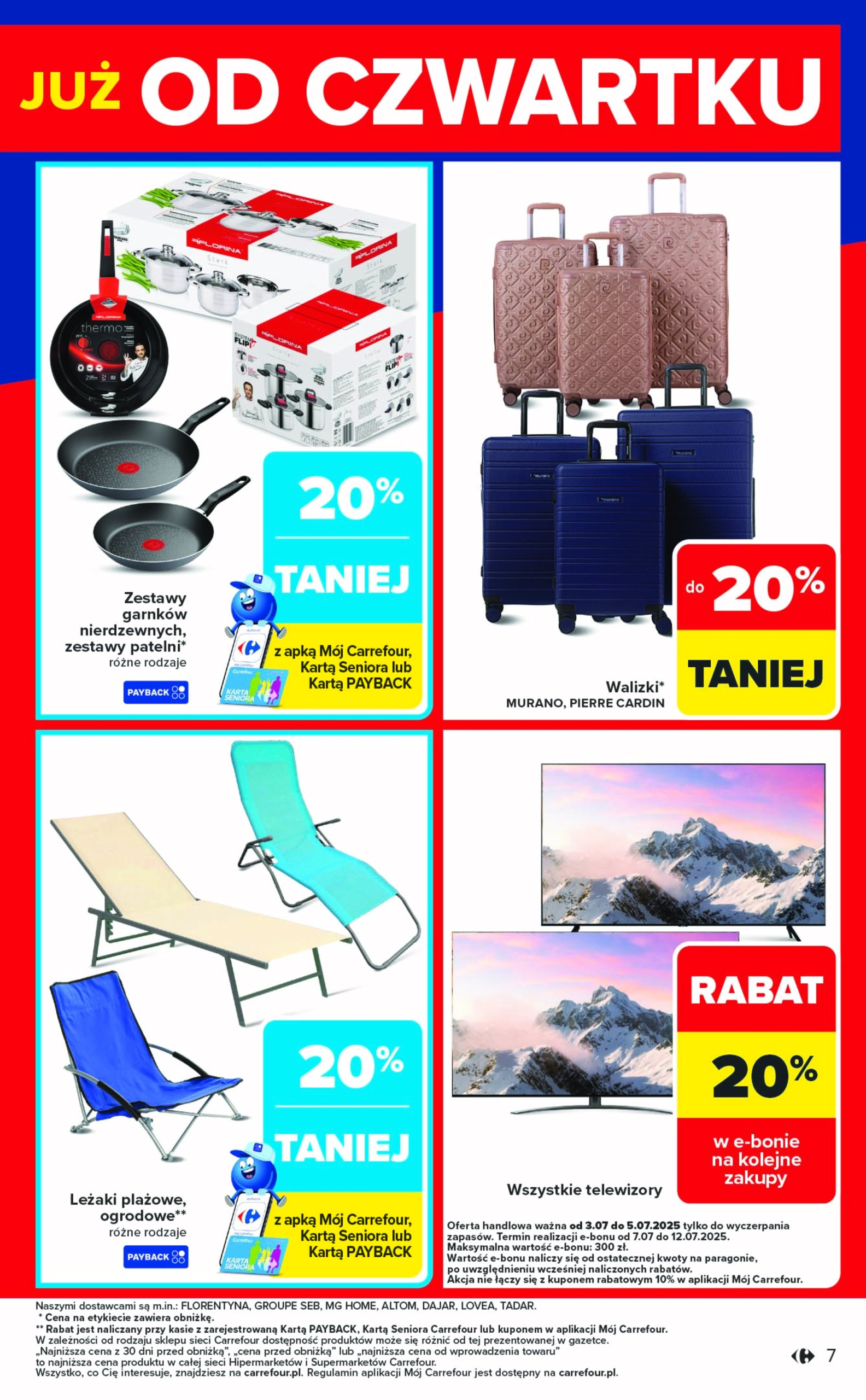 carrefour - Gazetka Carrefour - Weekend promek już od czwartku ważna od 03.07. - 05.07. - page: 7