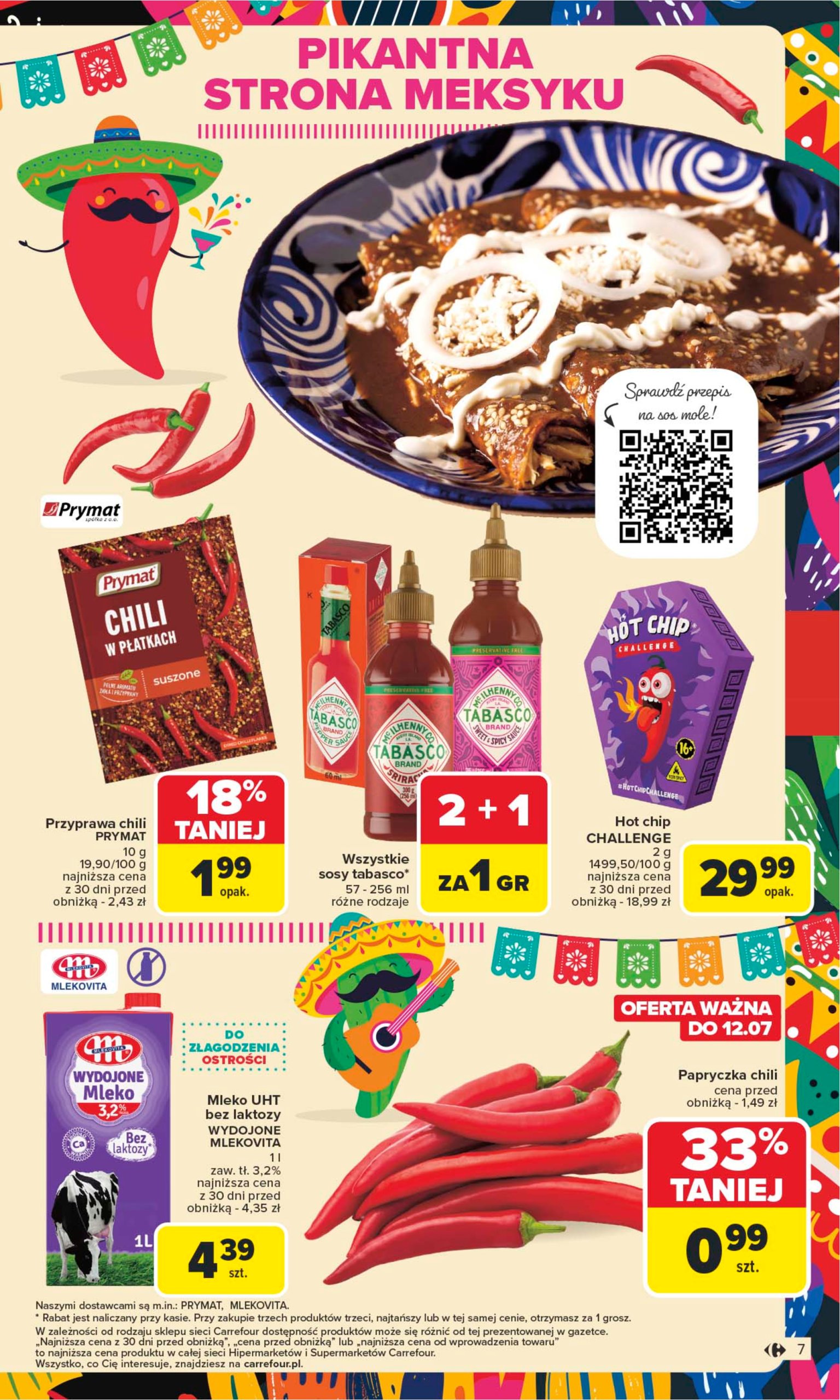 carrefour - Gazetka Carrefour - Kuchnia meksykańska ważna od 07.07. - 19.07. - page: 7
