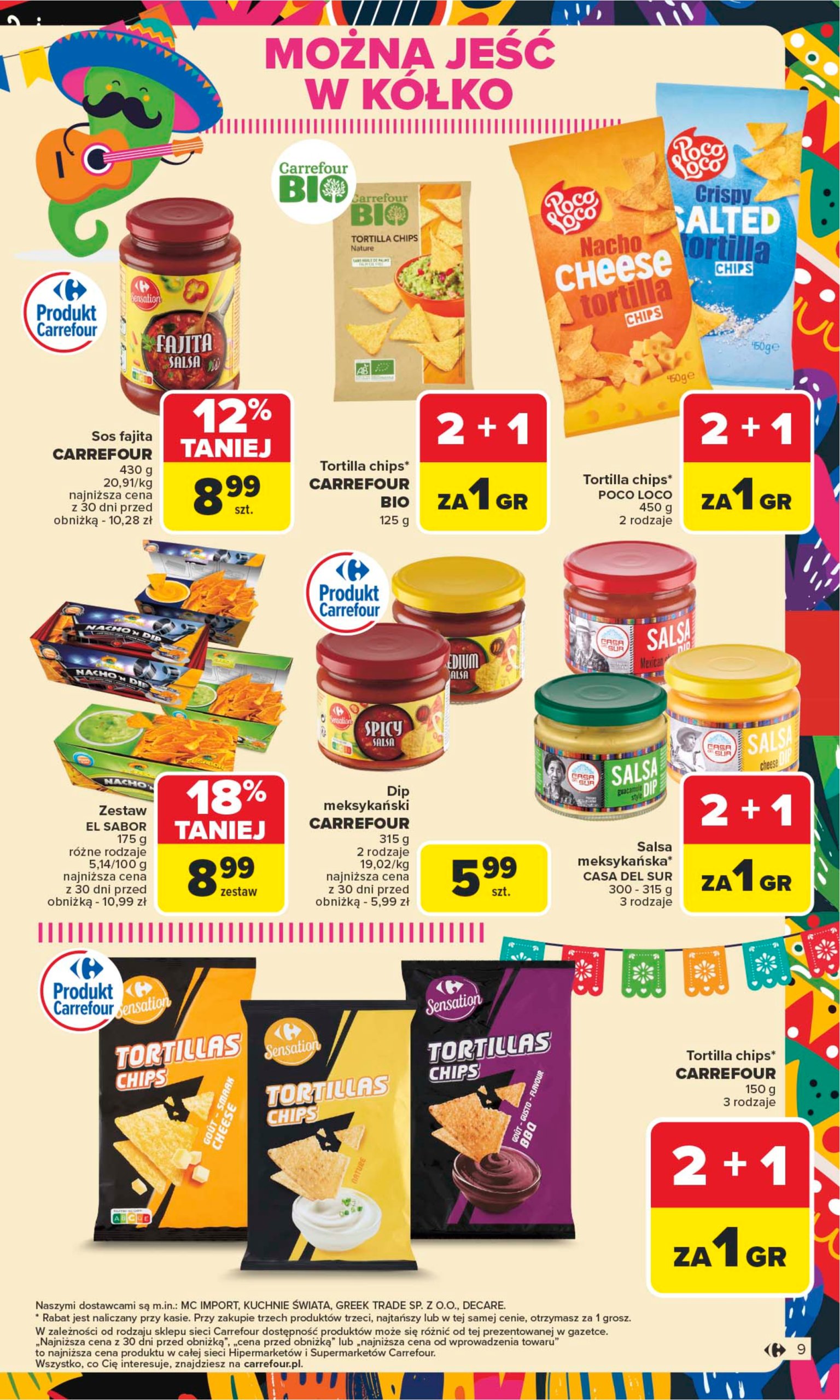 carrefour - Gazetka Carrefour - Kuchnia meksykańska ważna od 07.07. - 19.07. - page: 9