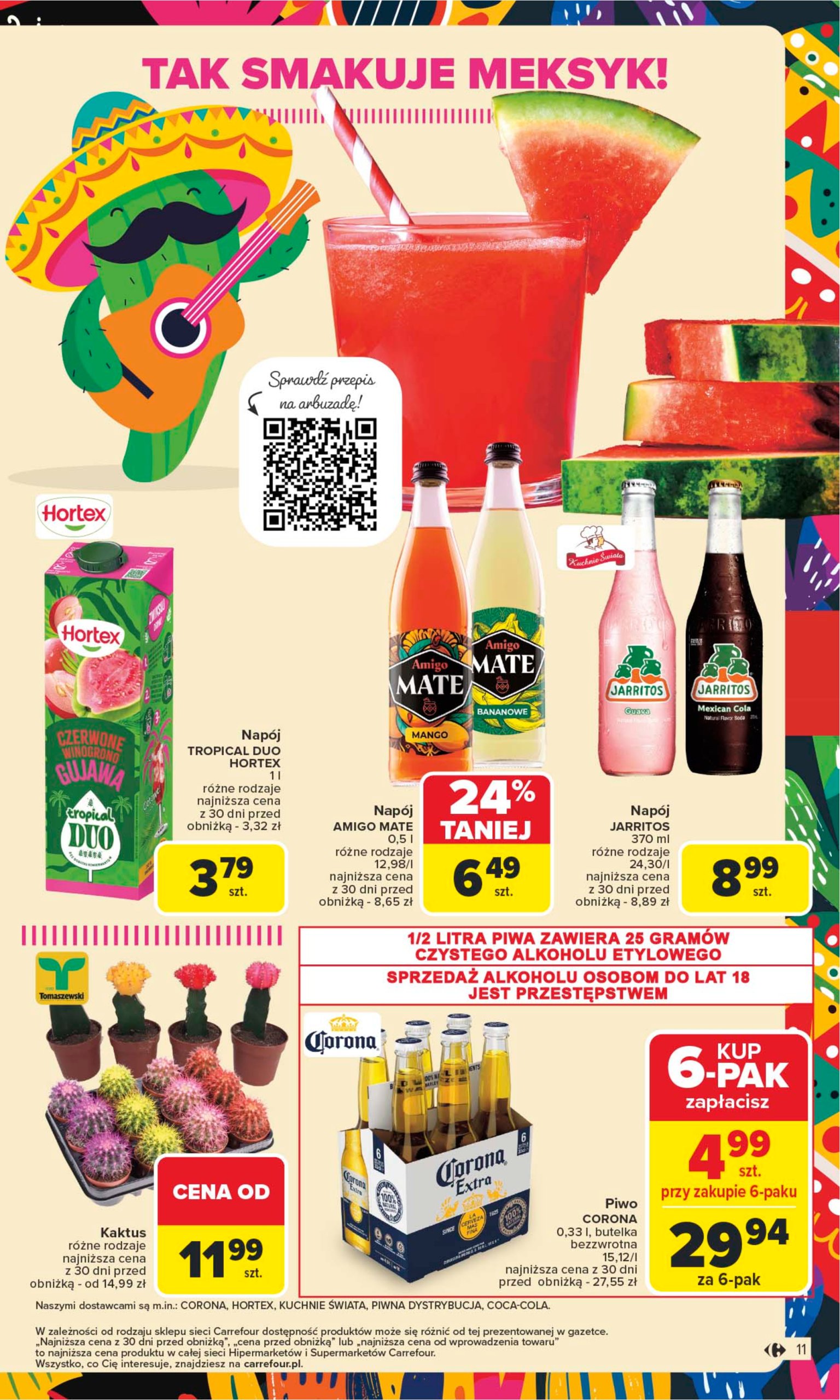 carrefour - Gazetka Carrefour - Kuchnia meksykańska ważna od 07.07. - 19.07. - page: 11