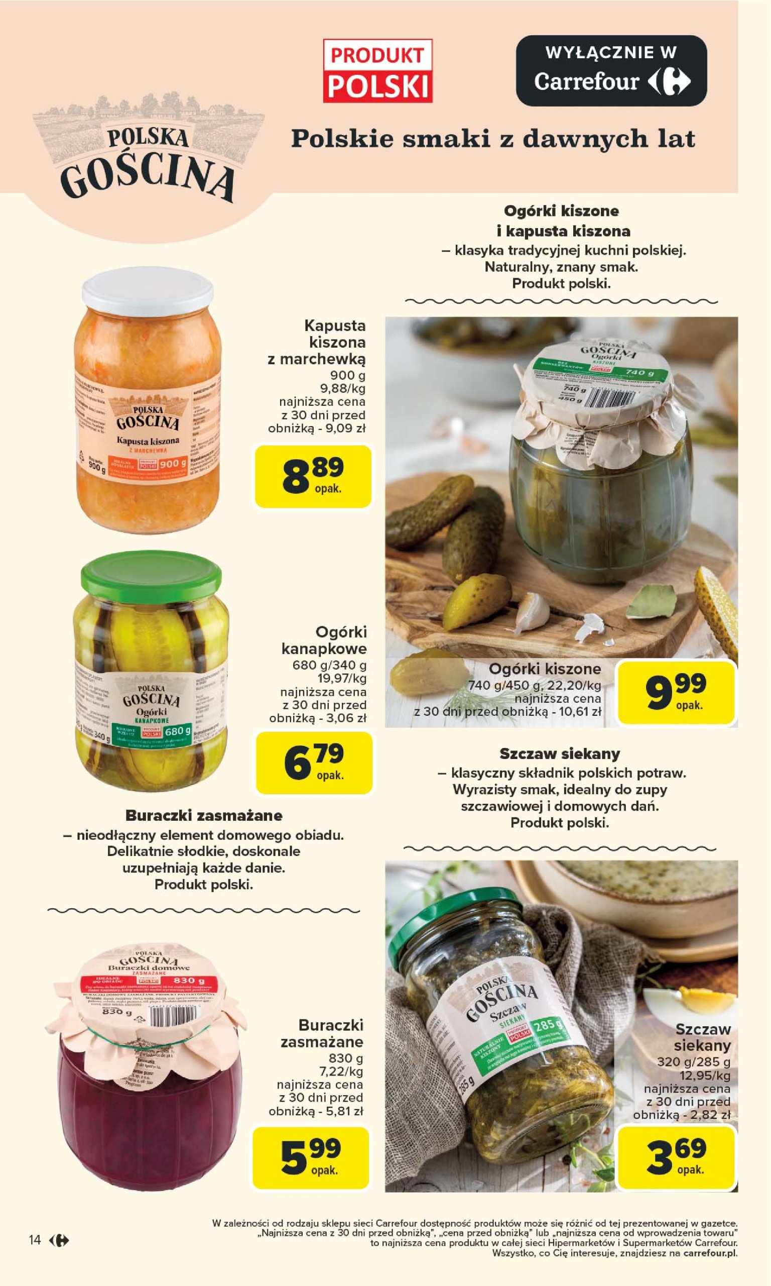 carrefour - Gazetka Carrefour - Kupujemy lokalnie ważna od 07.07. - 19.07. - page: 14