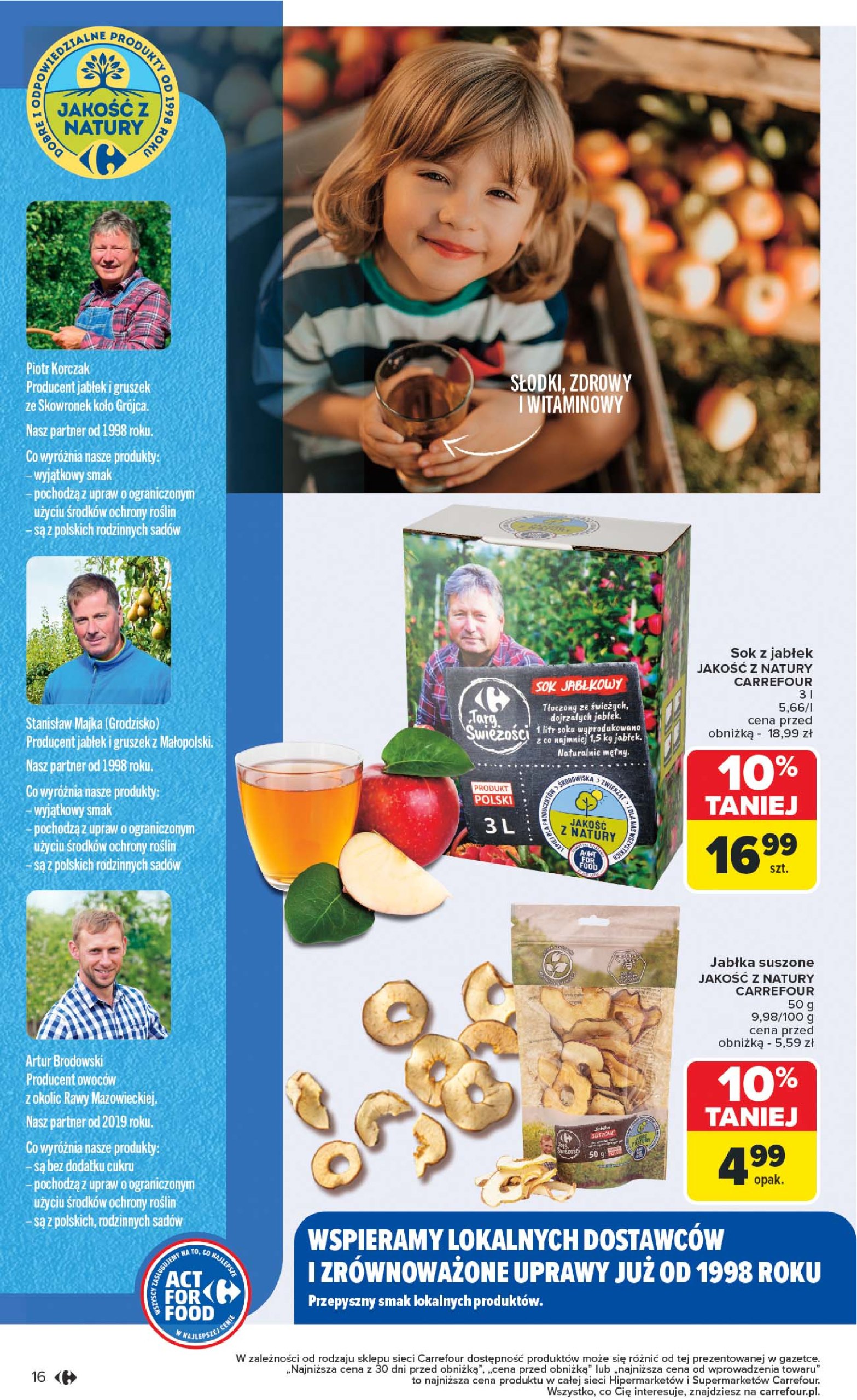 carrefour - Gazetka Carrefour - Kupujemy lokalnie ważna od 07.07. - 19.07. - page: 16