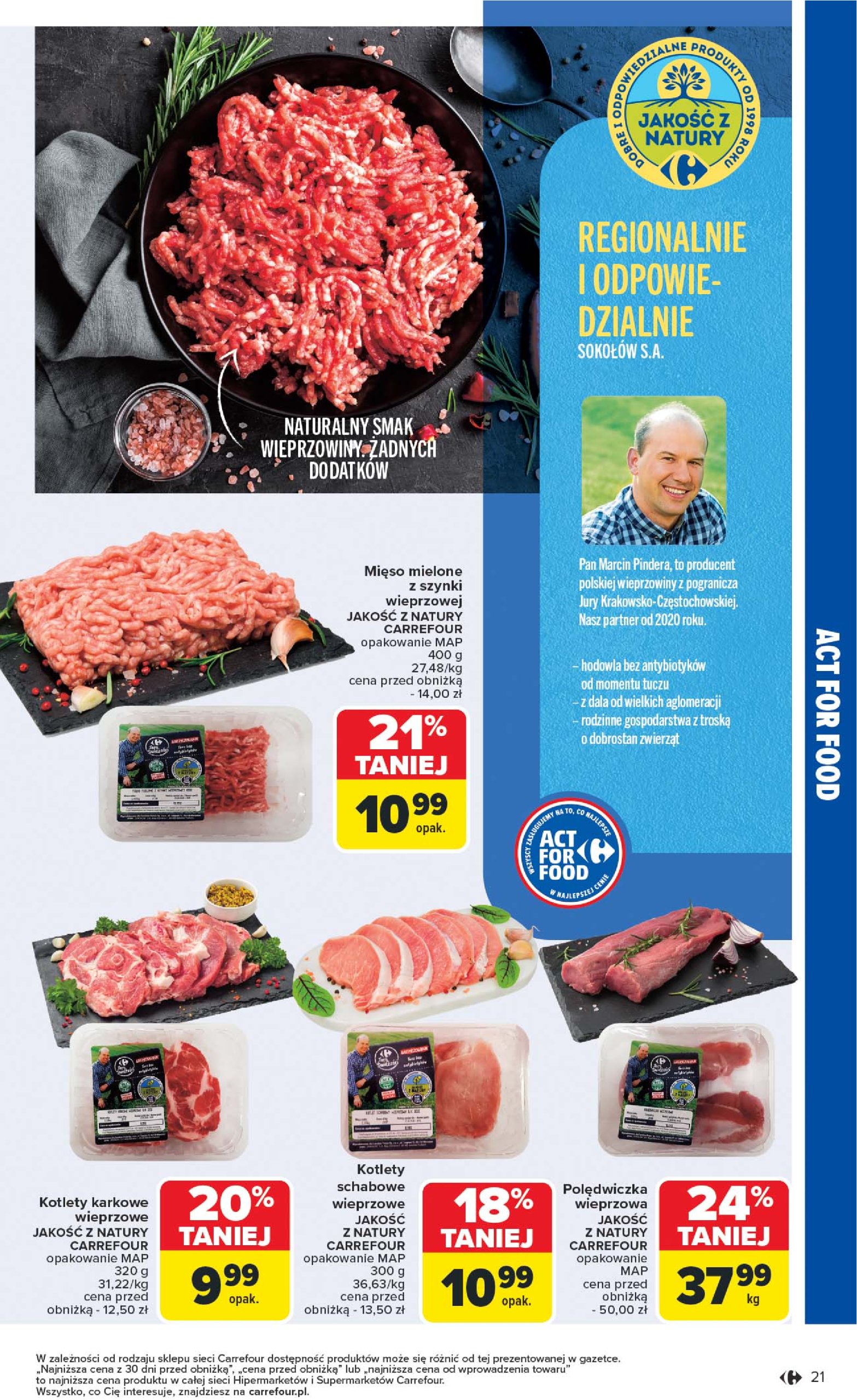 carrefour - Gazetka Carrefour - Kupujemy lokalnie ważna od 07.07. - 19.07. - page: 21