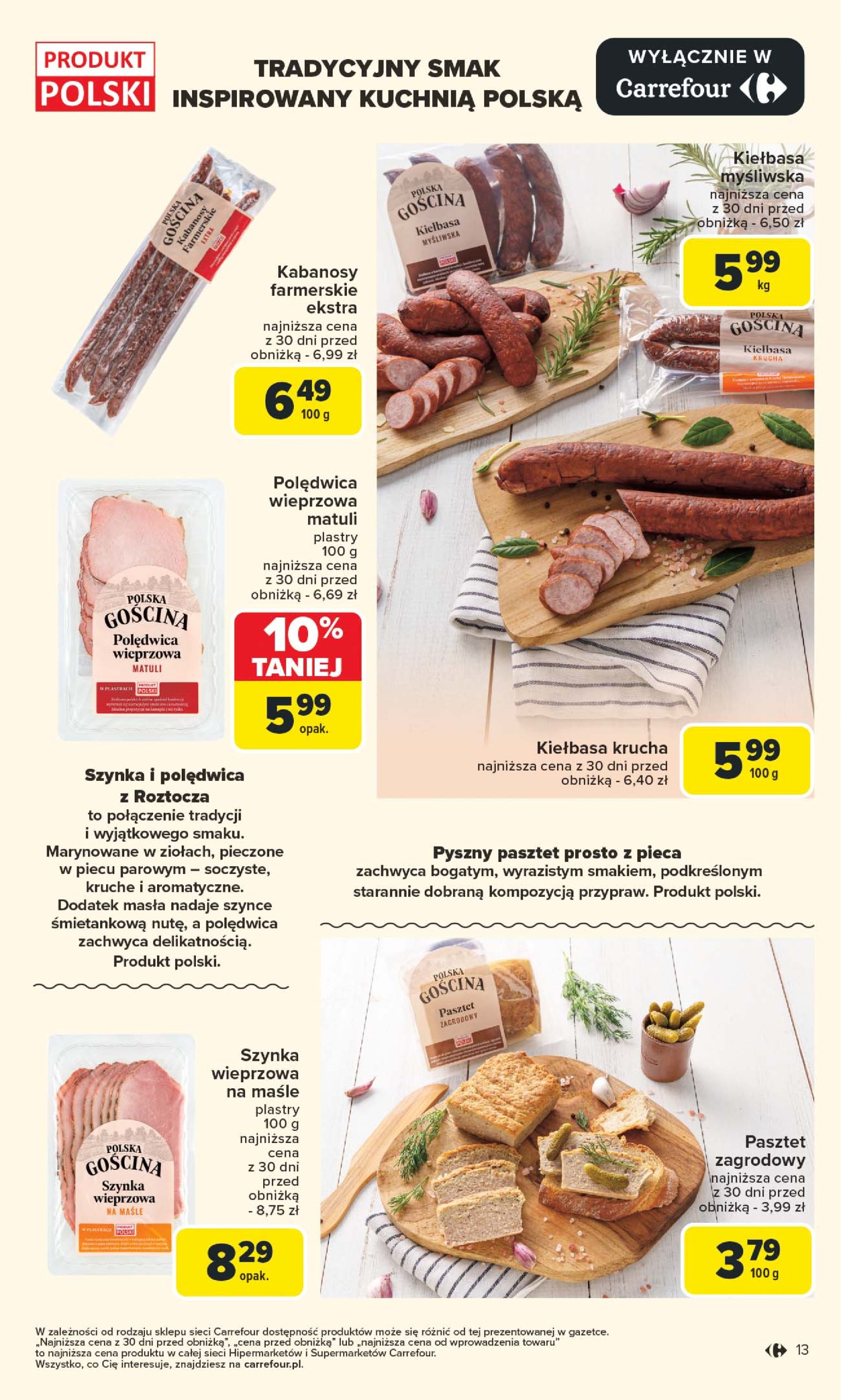 carrefour - Gazetka Carrefour - Kupujemy lokalnie ważna od 07.07. - 19.07. - page: 13