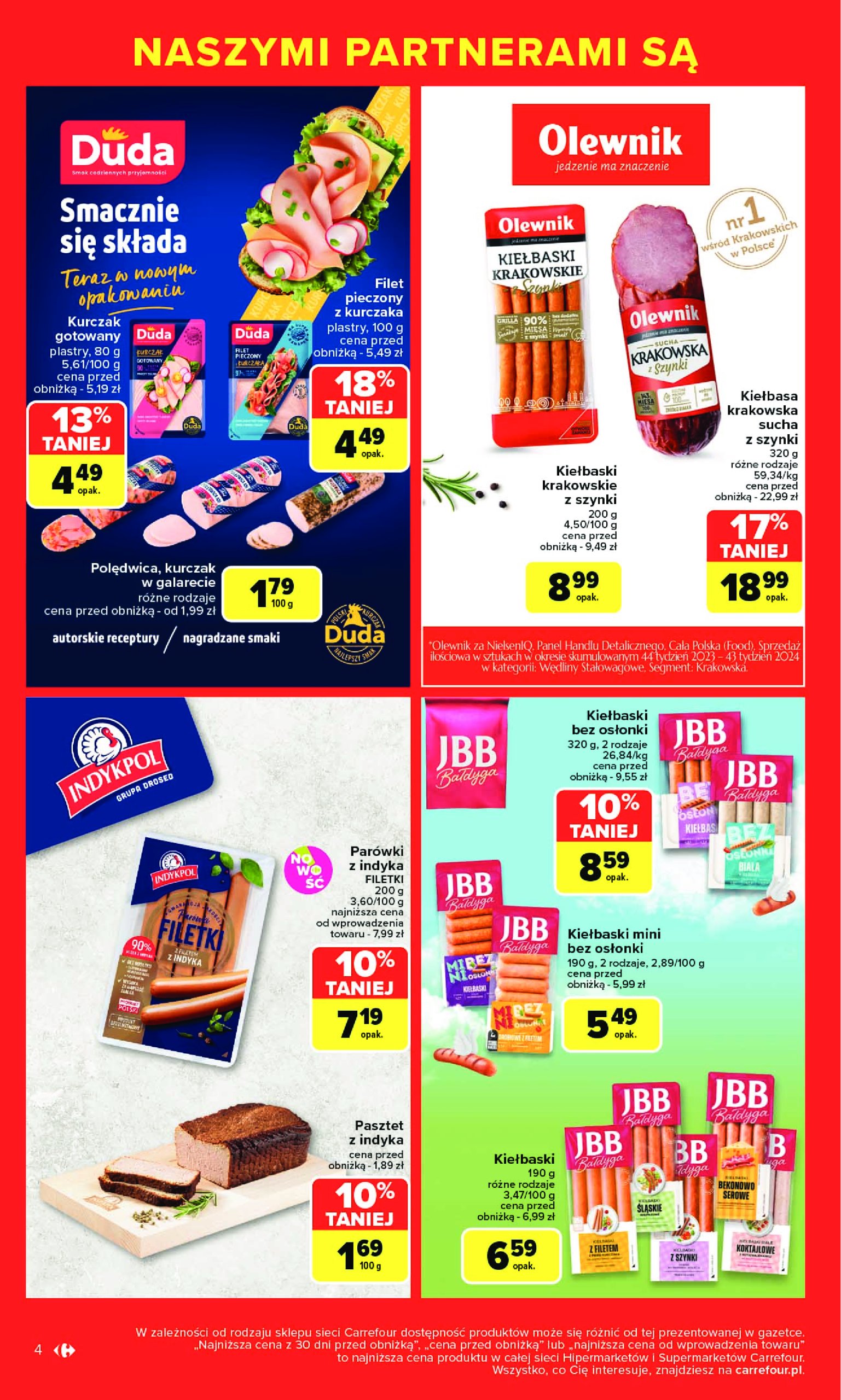 carrefour - Gazetka Carrefour - Markowe okazje ważna od 07.07. - 19.07. - page: 4 carrefour - Gazetka Carrefour - Markowe okazje ważna od 07.07. - 19.07. - page: 4