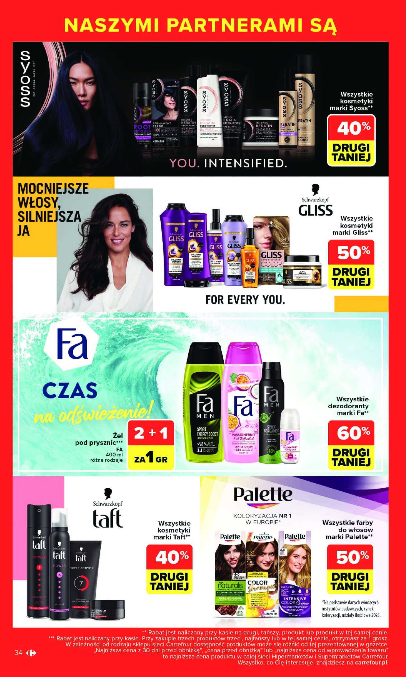 carrefour - Gazetka Carrefour - Markowe okazje ważna od 07.07. - 19.07. - page: 34 carrefour - Gazetka Carrefour - Markowe okazje ważna od 07.07. - 19.07. - page: 34