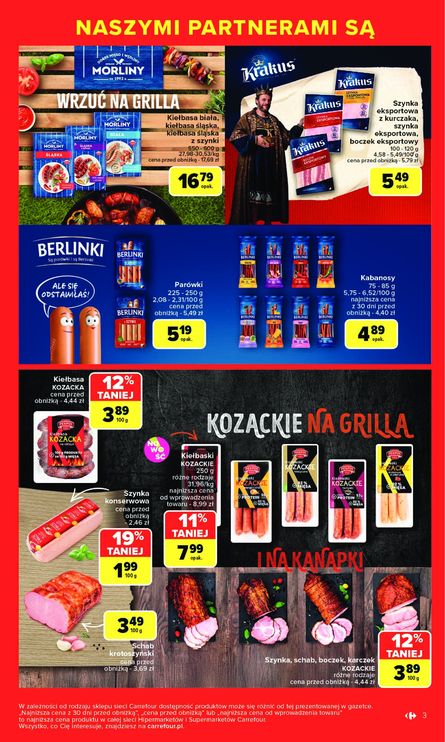 carrefour - Gazetka Carrefour - Markowe okazje ważna od 07.07. - 19.07. - page: 3 carrefour - Gazetka Carrefour - Markowe okazje ważna od 07.07. - 19.07. - page: 3