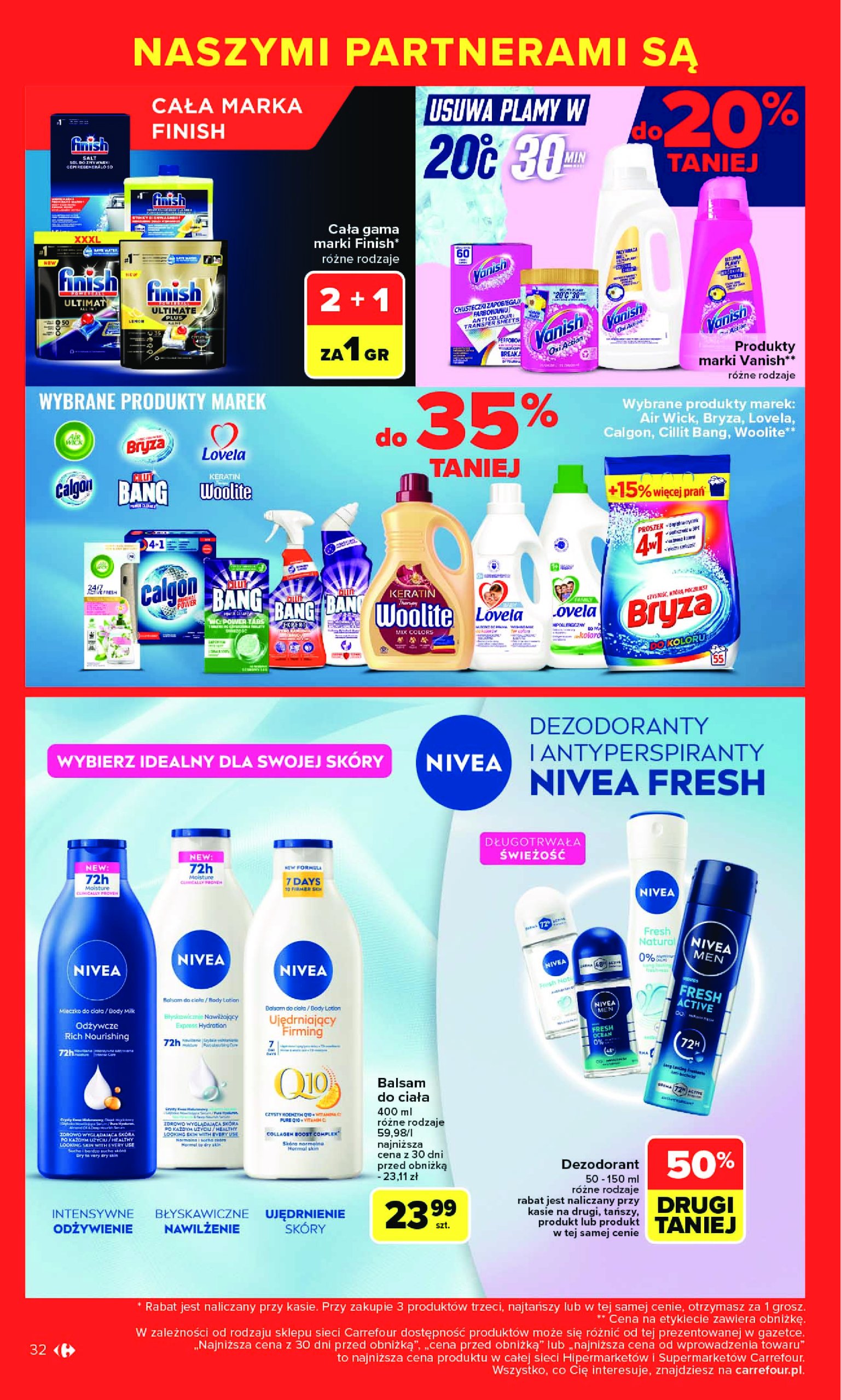 carrefour - Gazetka Carrefour - Markowe okazje ważna od 07.07. - 19.07. - page: 32 carrefour - Gazetka Carrefour - Markowe okazje ważna od 07.07. - 19.07. - page: 32