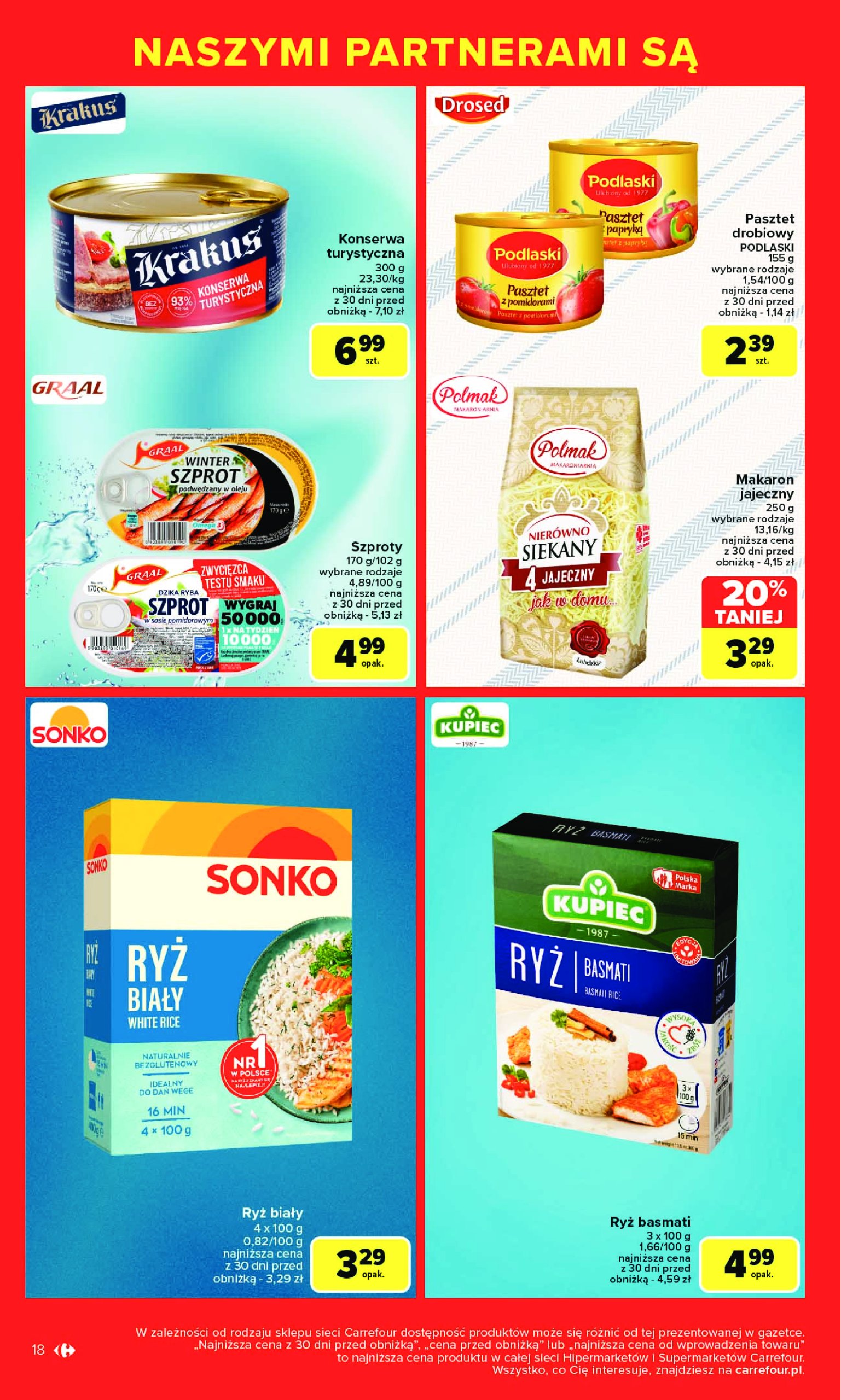 carrefour - Gazetka Carrefour - Markowe okazje ważna od 07.07. - 19.07. - page: 18 carrefour - Gazetka Carrefour - Markowe okazje ważna od 07.07. - 19.07. - page: 18