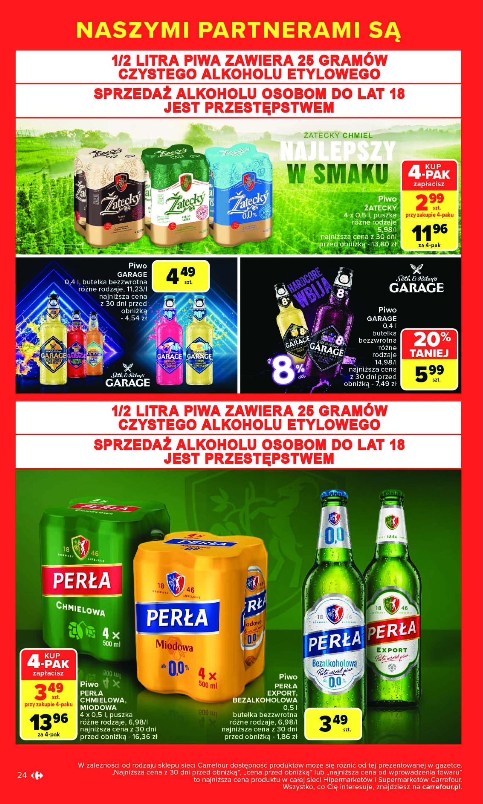 carrefour - Gazetka Carrefour - Markowe okazje ważna od 07.07. - 19.07. - page: 24 carrefour - Gazetka Carrefour - Markowe okazje ważna od 07.07. - 19.07. - page: 24