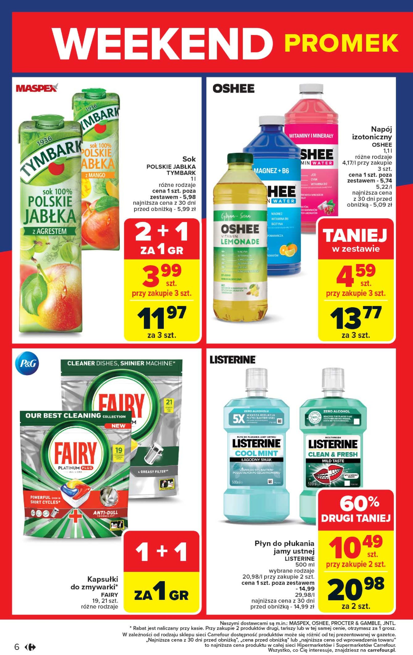 carrefour - Gazetka Carrefour - Weekend promek juz od czwartku ważna od 10.07. - 12.07. - page: 6