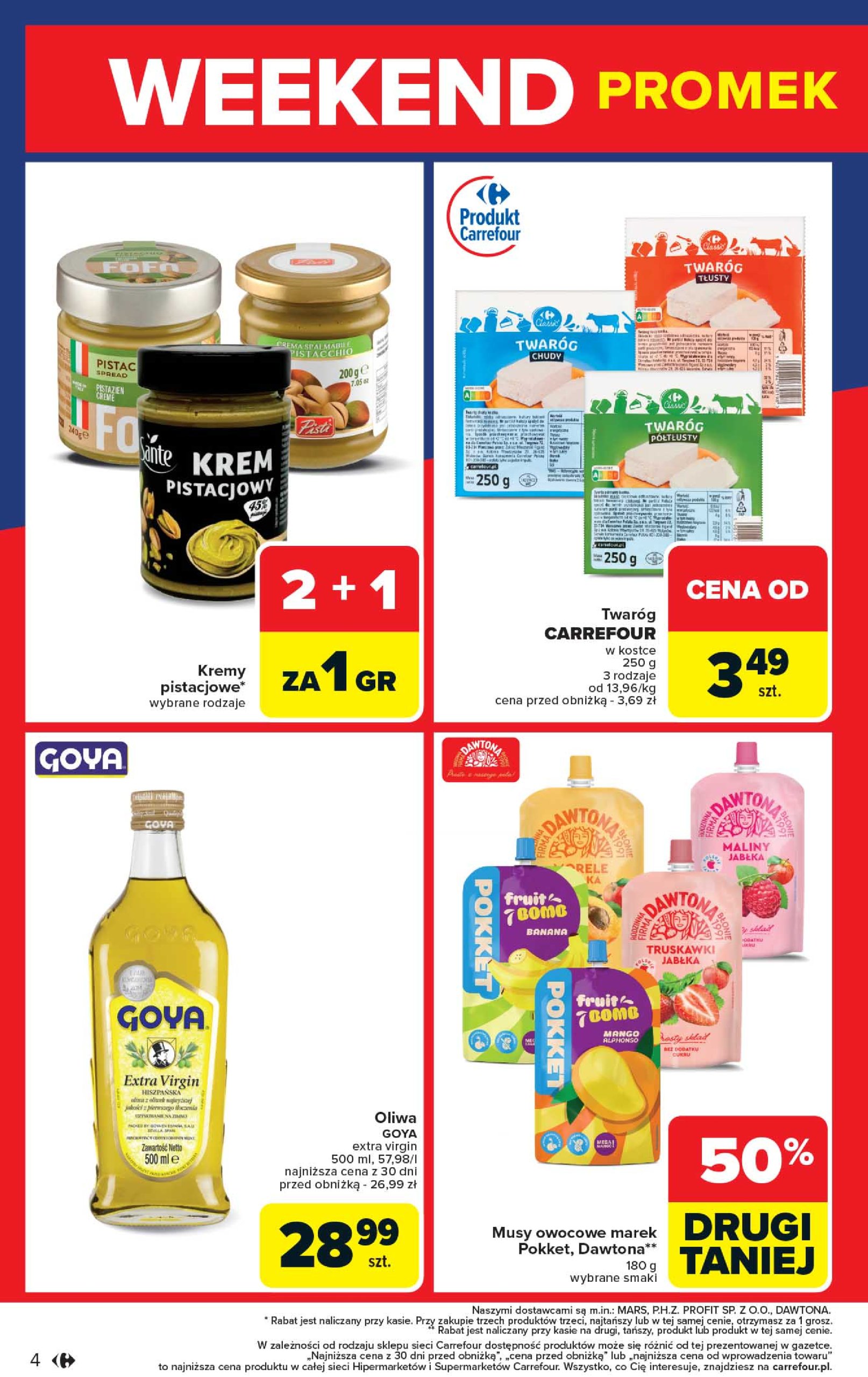 carrefour - Gazetka Carrefour - Weekend promek juz od czwartku ważna od 10.07. - 12.07. - page: 4