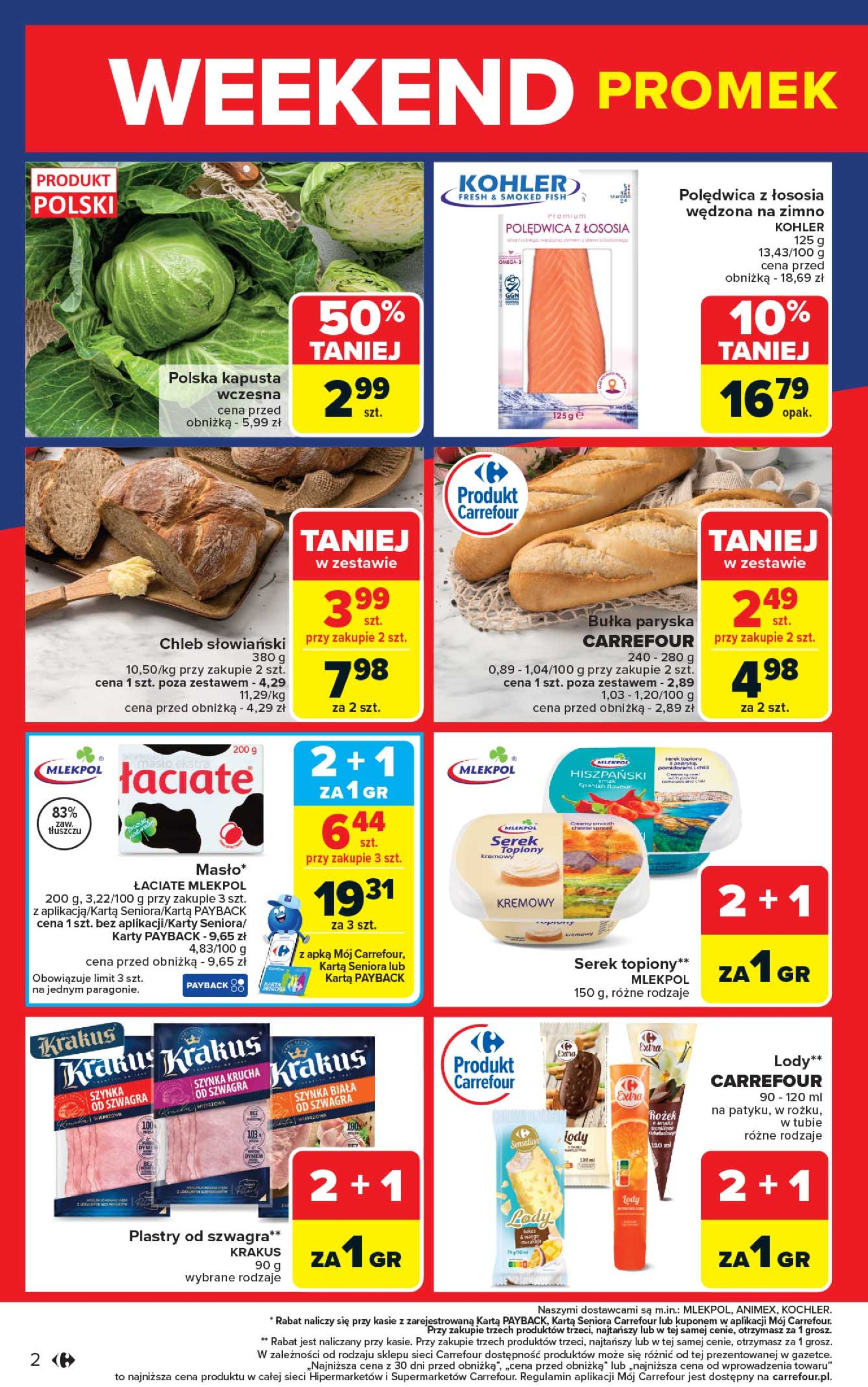 carrefour - Gazetka Carrefour - Weekend promek juz od czwartku ważna od 10.07. - 12.07. - page: 2