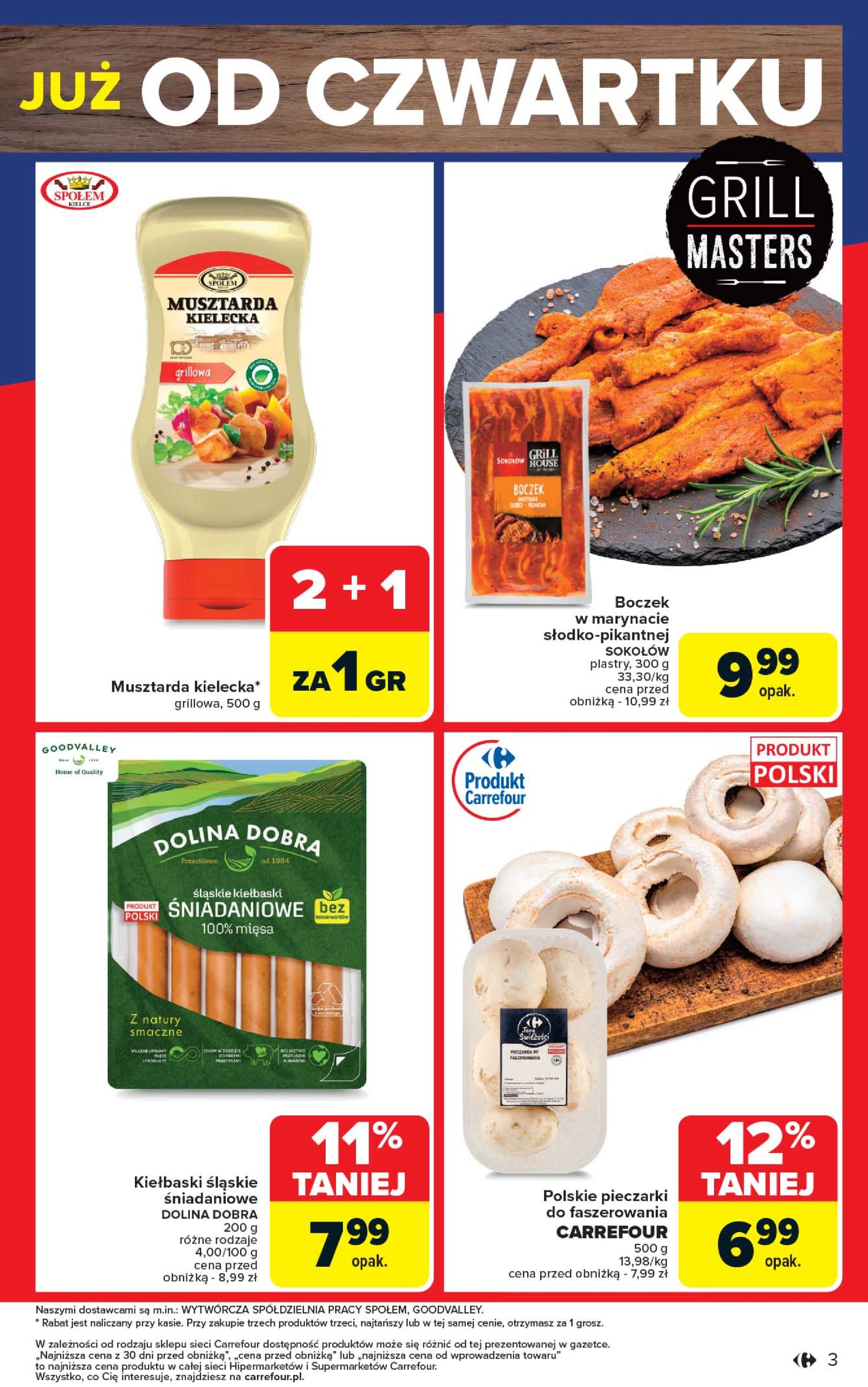 carrefour - Gazetka Carrefour - Weekend promek juz od czwartku ważna od 10.07. - 12.07. - page: 3