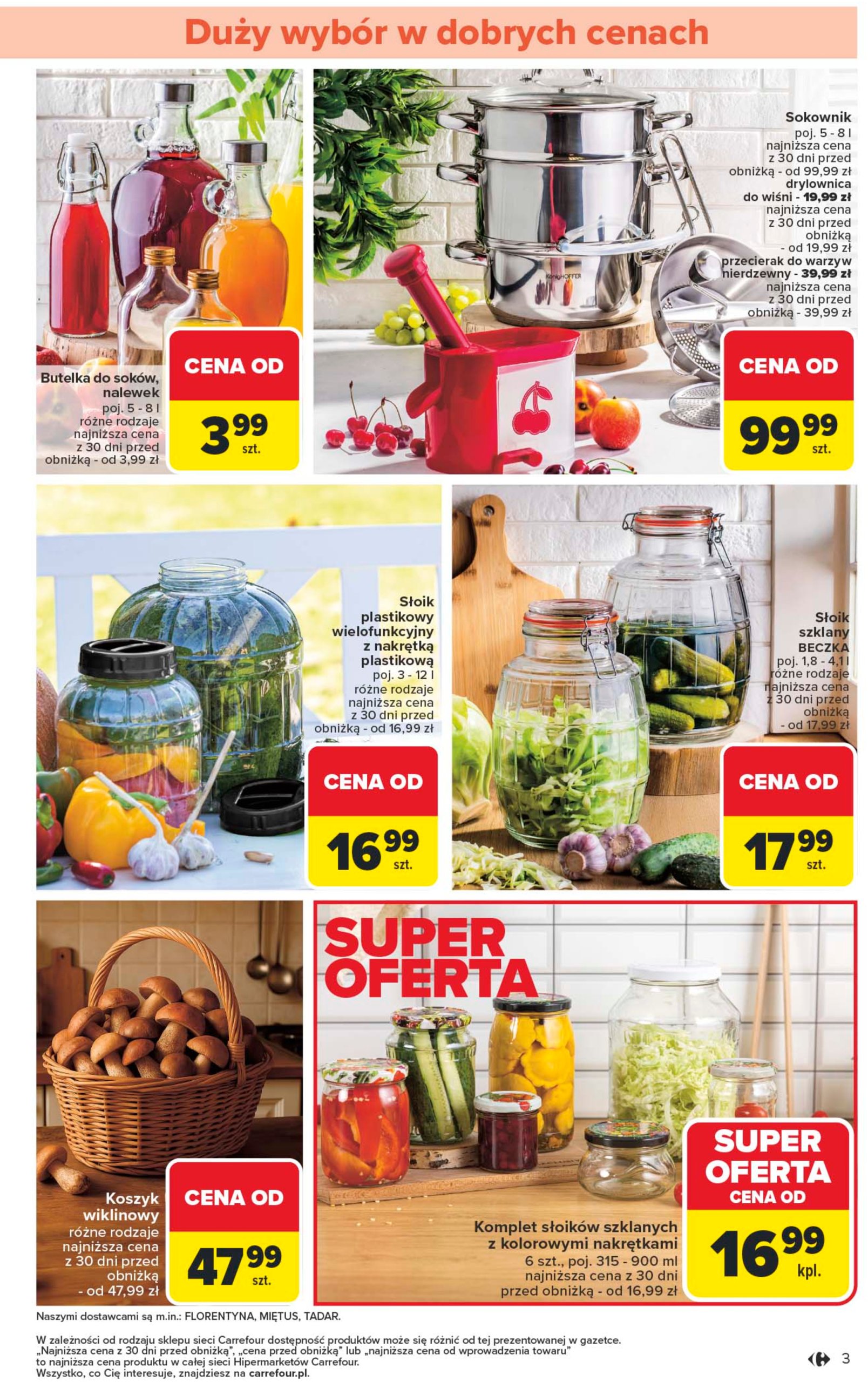 carrefour - Gazetka Carrefour - Łap okazje od czwartku! ważna od 17.07. - 30.07. - page: 3