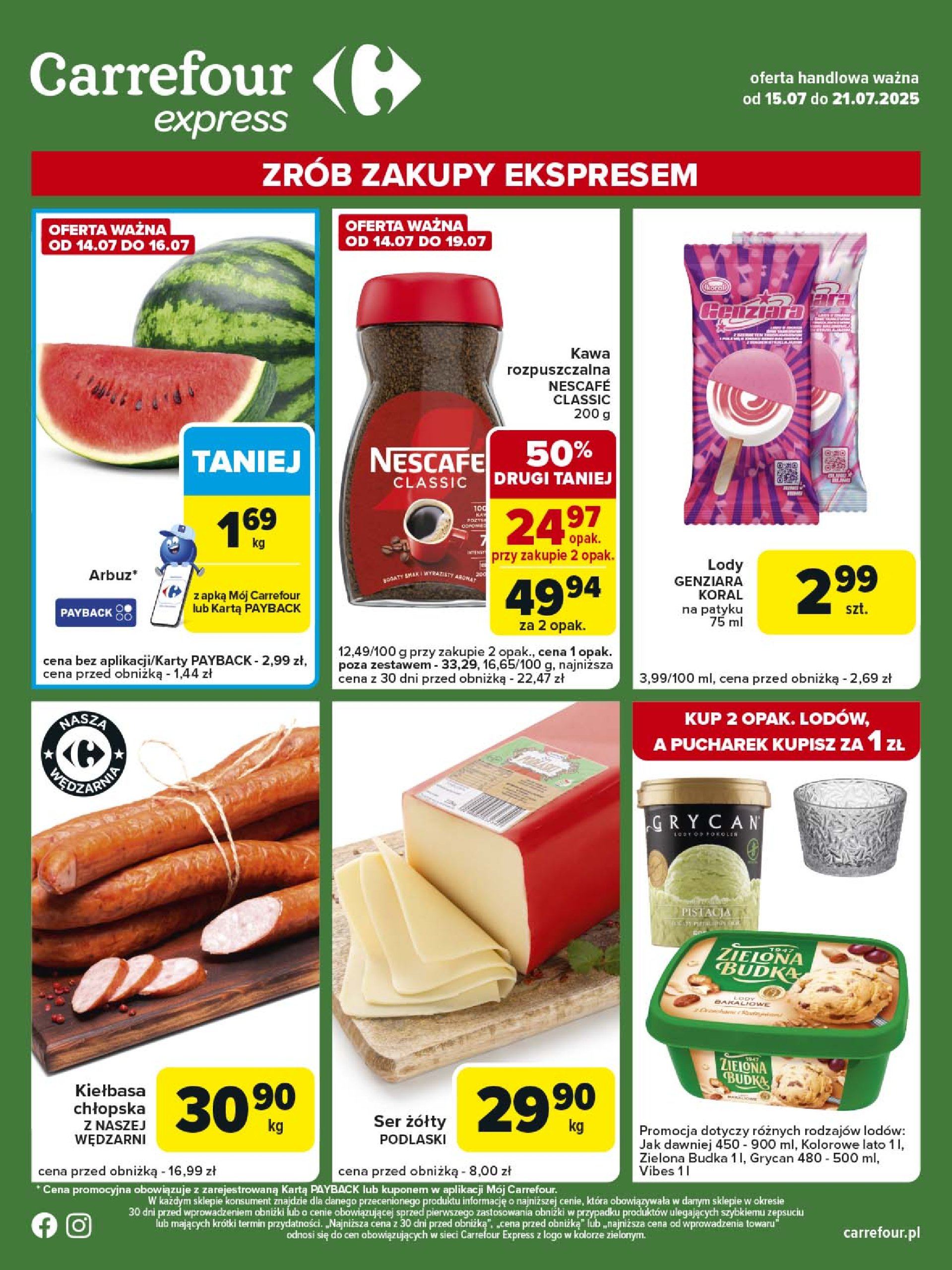 carrefour - Gazetka Carrefour - Express 2 ważna od 15.07. - 21.07.