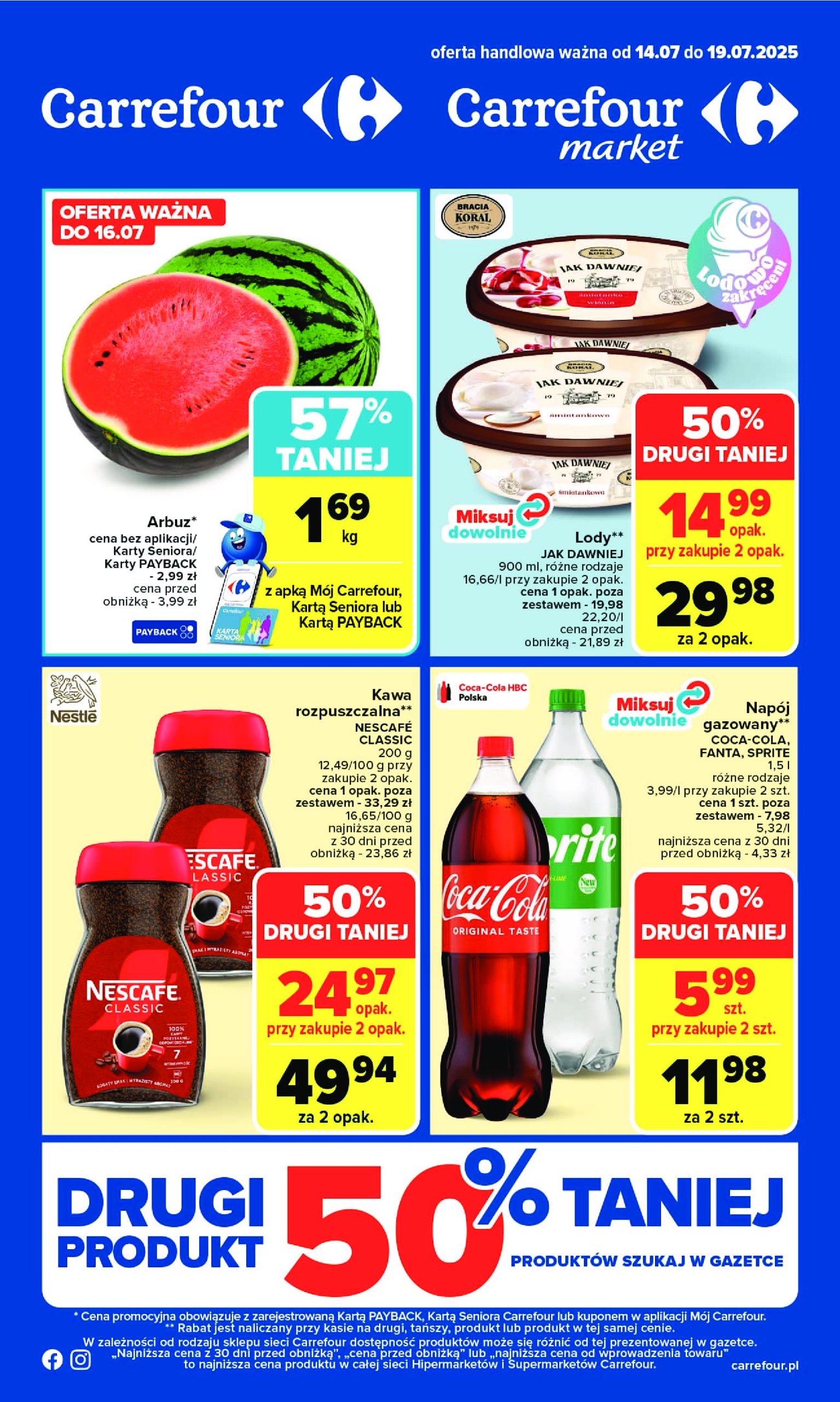 carrefour - Gazetka Carrefour ważna od 14.07. - 19.07.