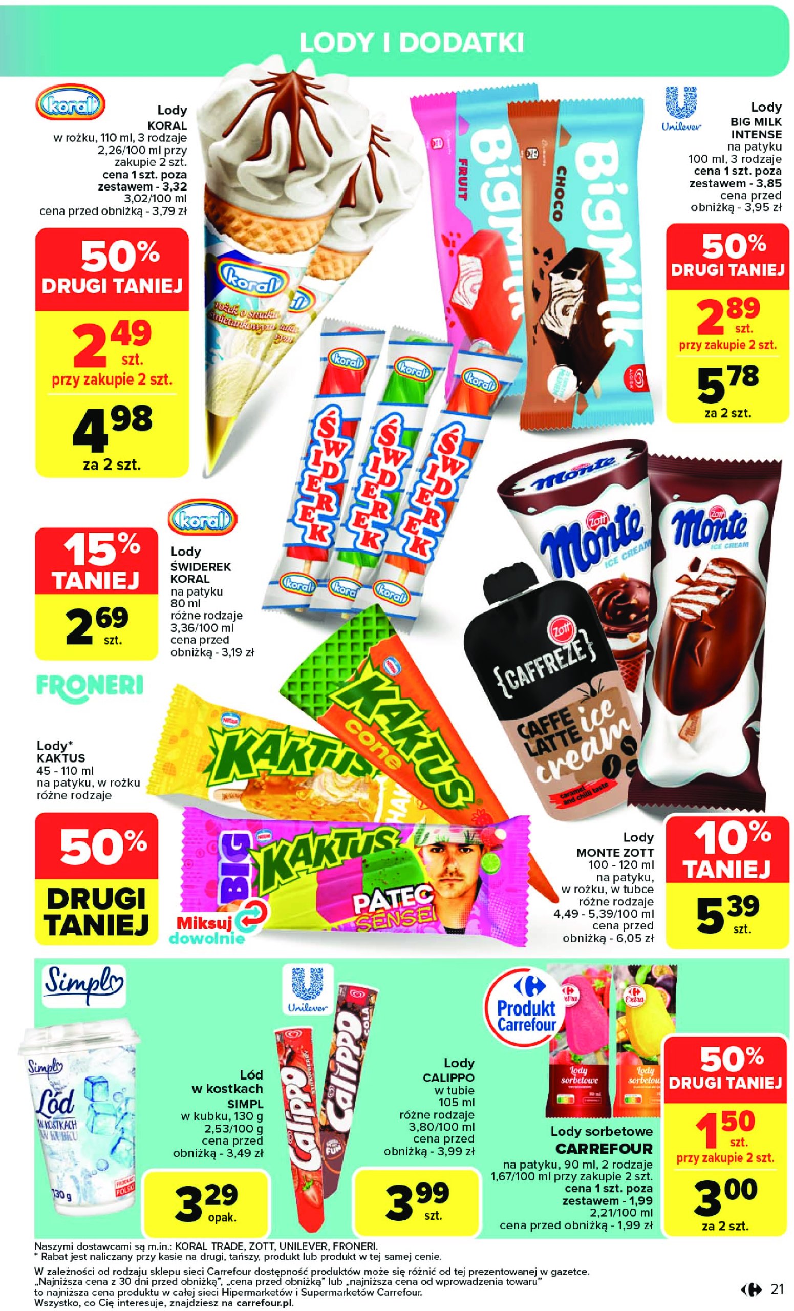 carrefour - Gazetka Carrefour ważna od 14.07. - 19.07. - page: 23 carrefour - Gazetka Carrefour ważna od 14.07. - 19.07. - page: 23