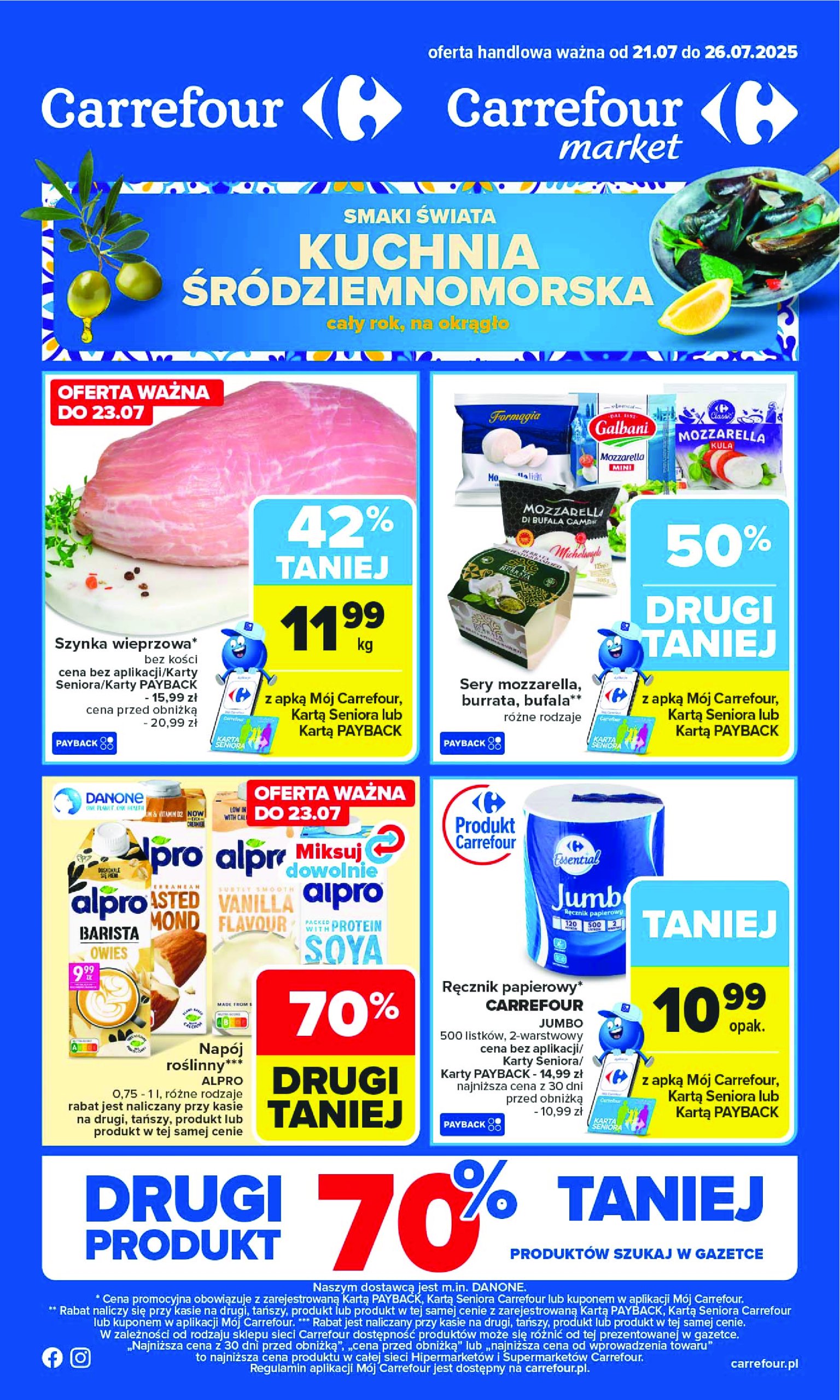 carrefour - Gazetka Carrefour ważna od 21.07. - 26.07.