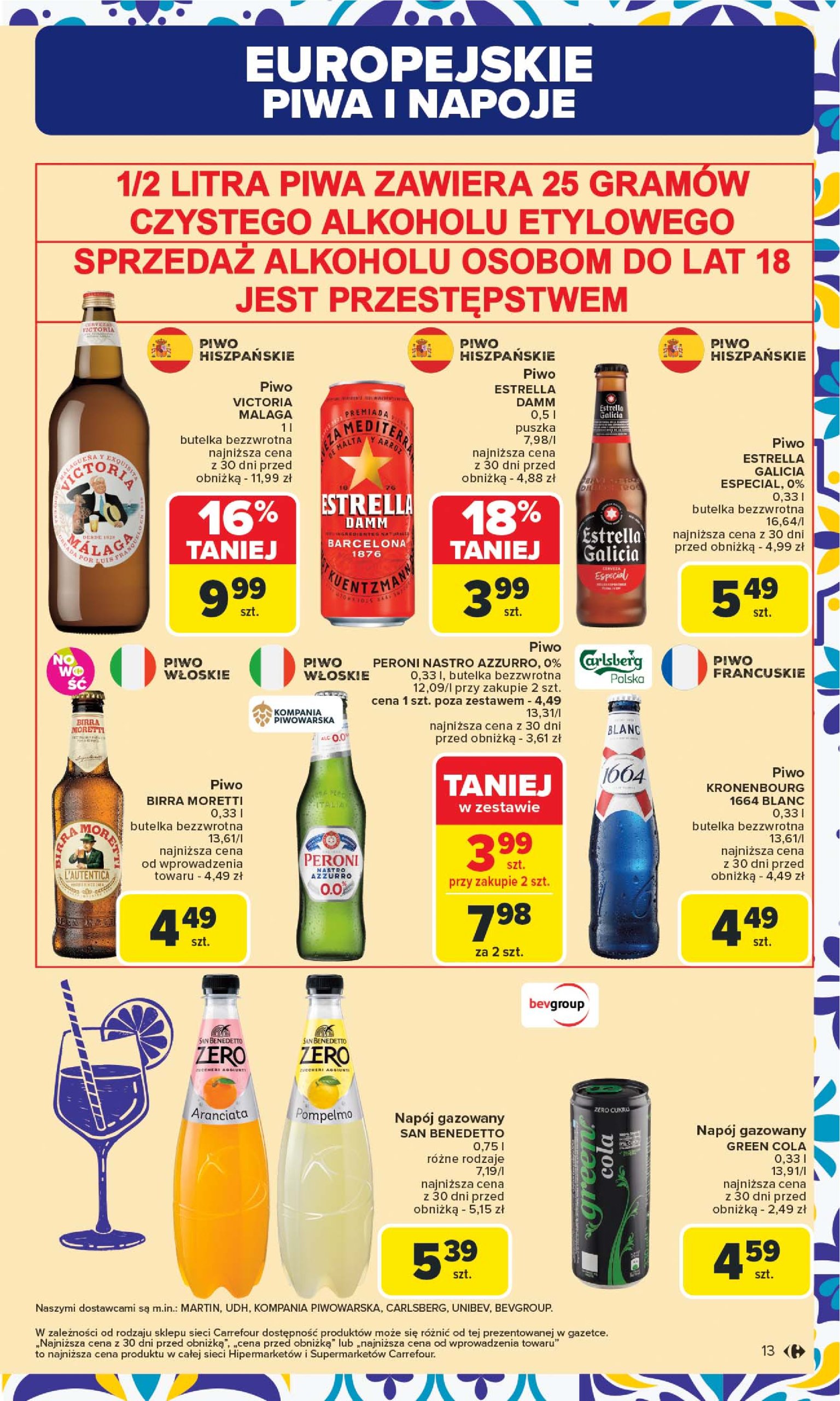 carrefour - Gazetka Carrefour - Kuchnia śródziemnomorska ważna od 21.07. - 02.08. - page: 13