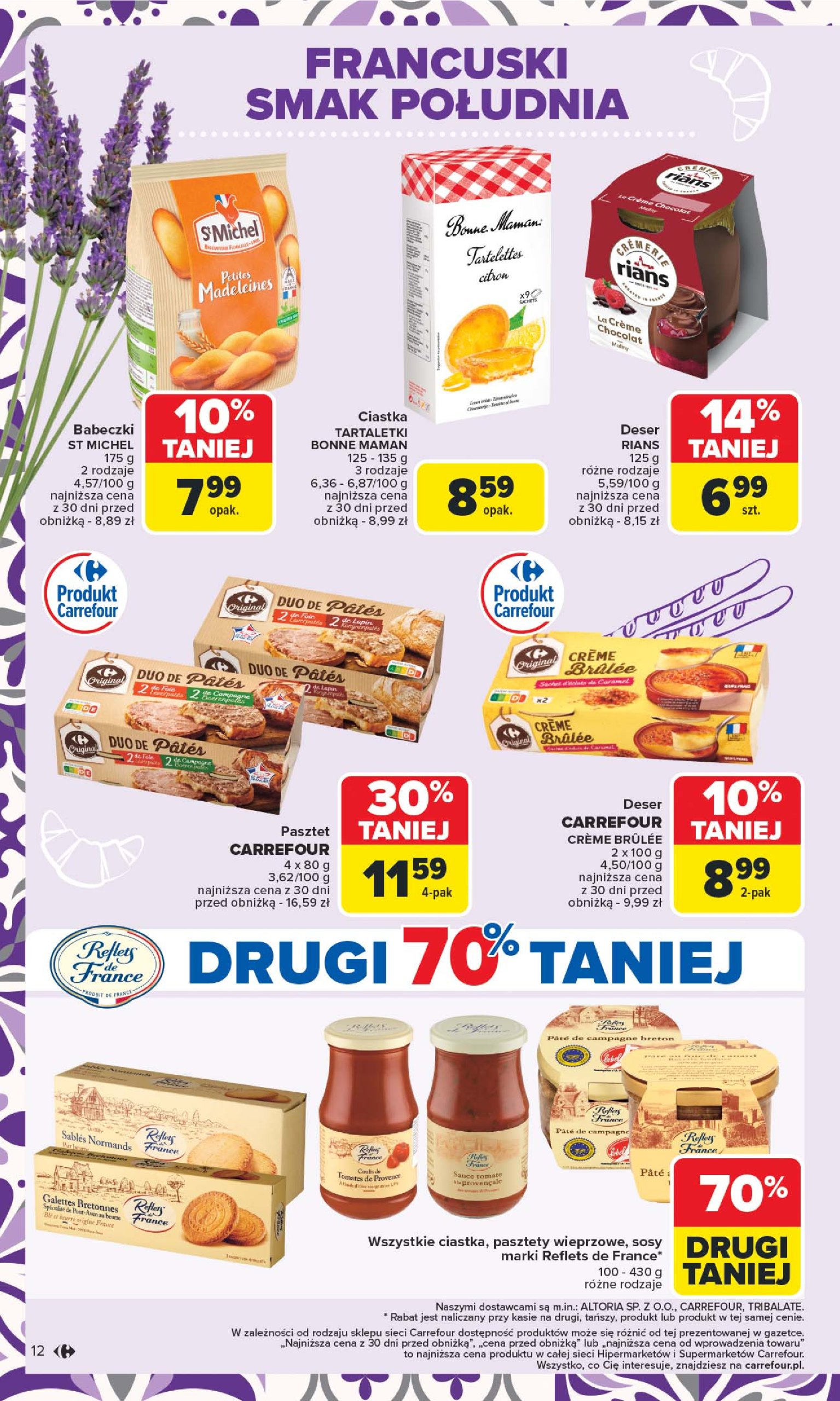 carrefour - Gazetka Carrefour - Kuchnia śródziemnomorska ważna od 21.07. - 02.08. - page: 12