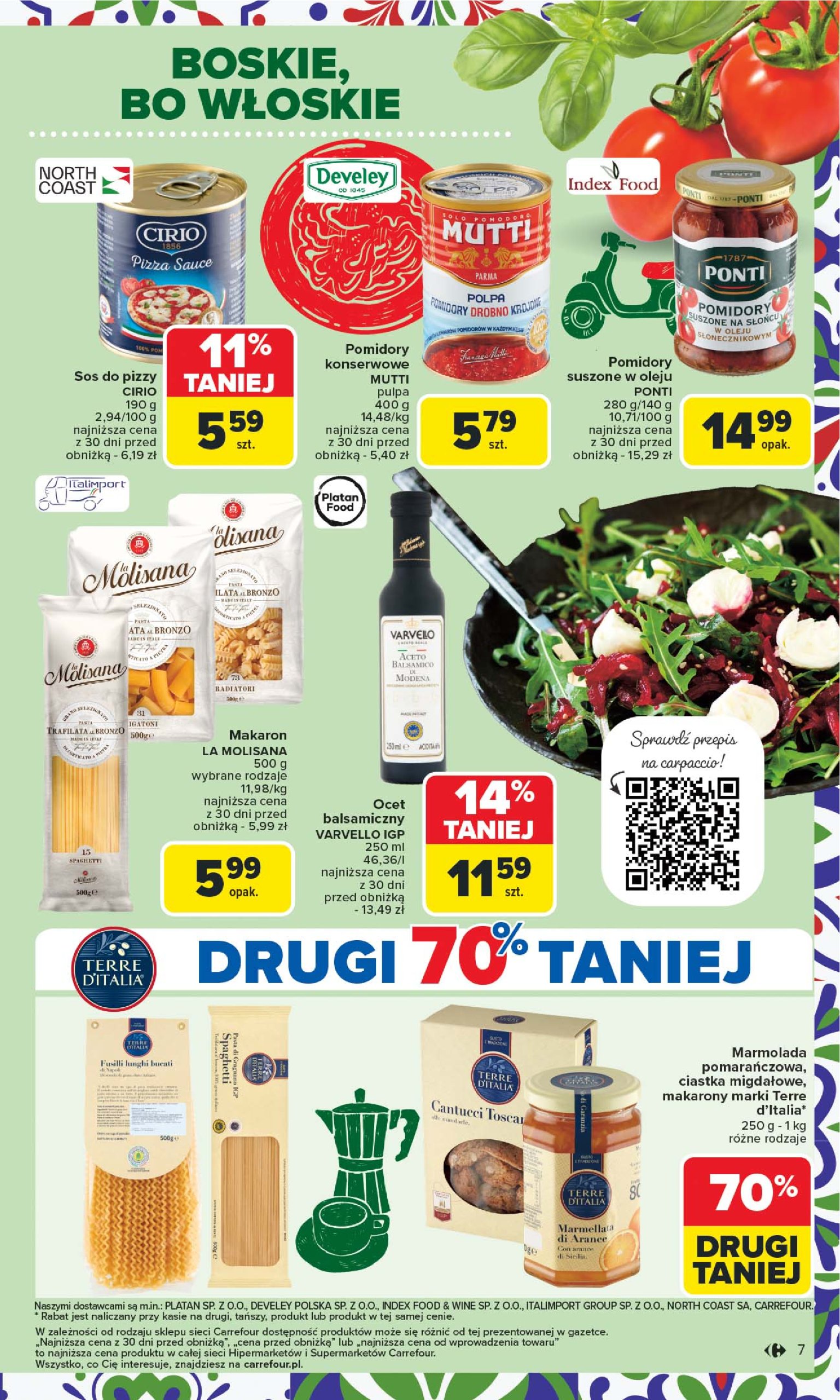 carrefour - Gazetka Carrefour - Kuchnia śródziemnomorska ważna od 21.07. - 02.08. - page: 7